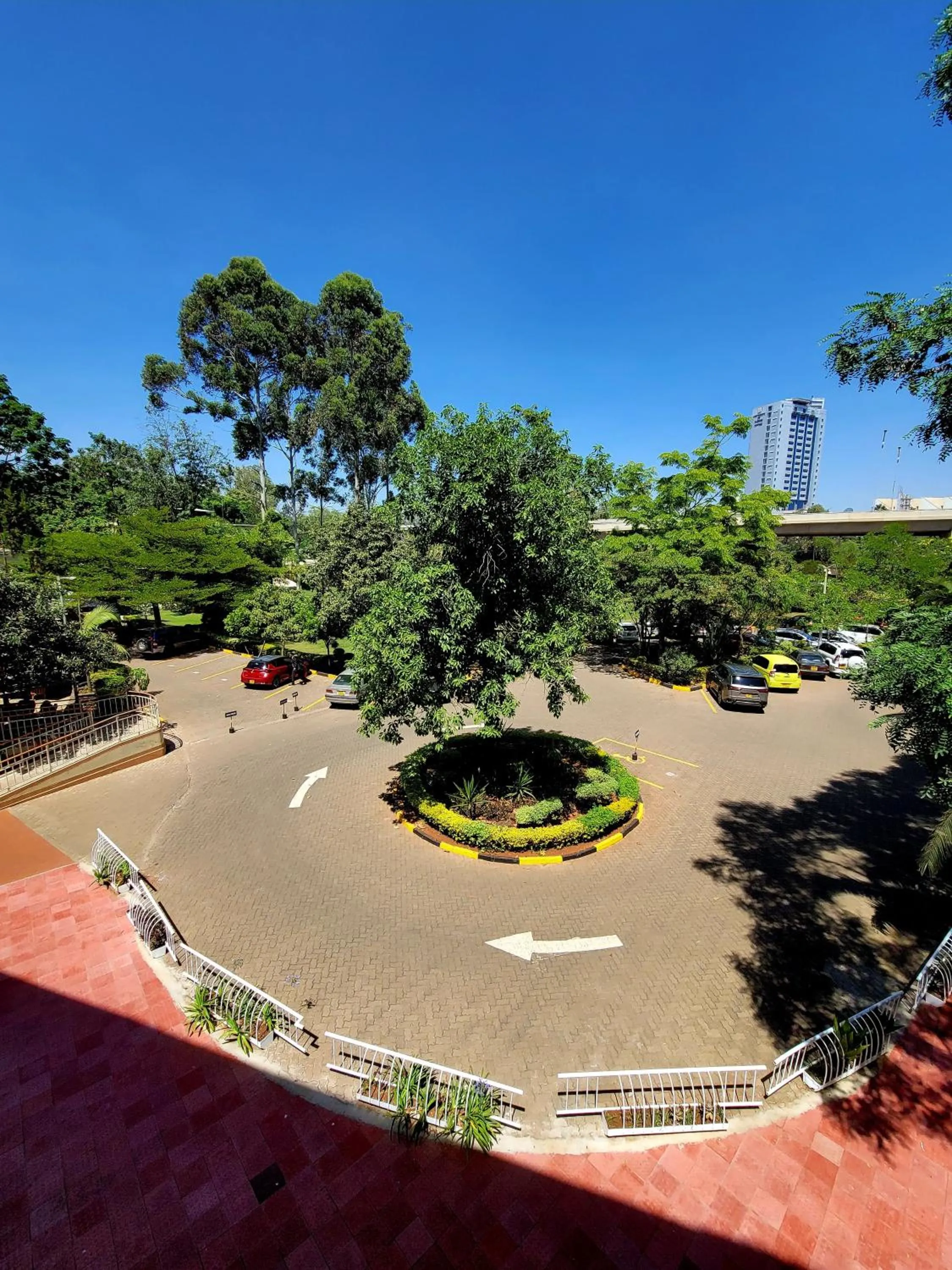 Garden view in United Kenya Club
