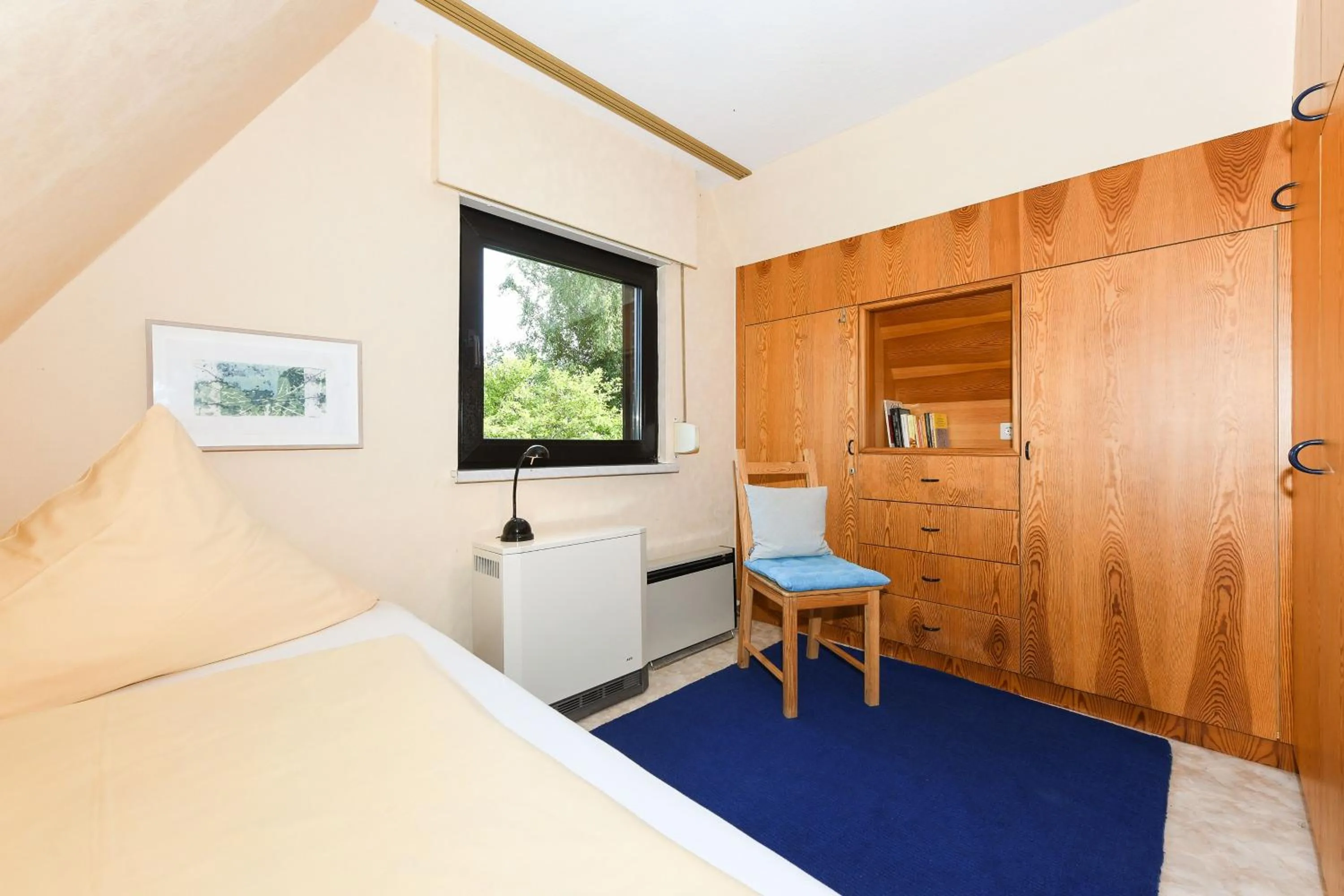 Bed in Ferienhaus Leevje