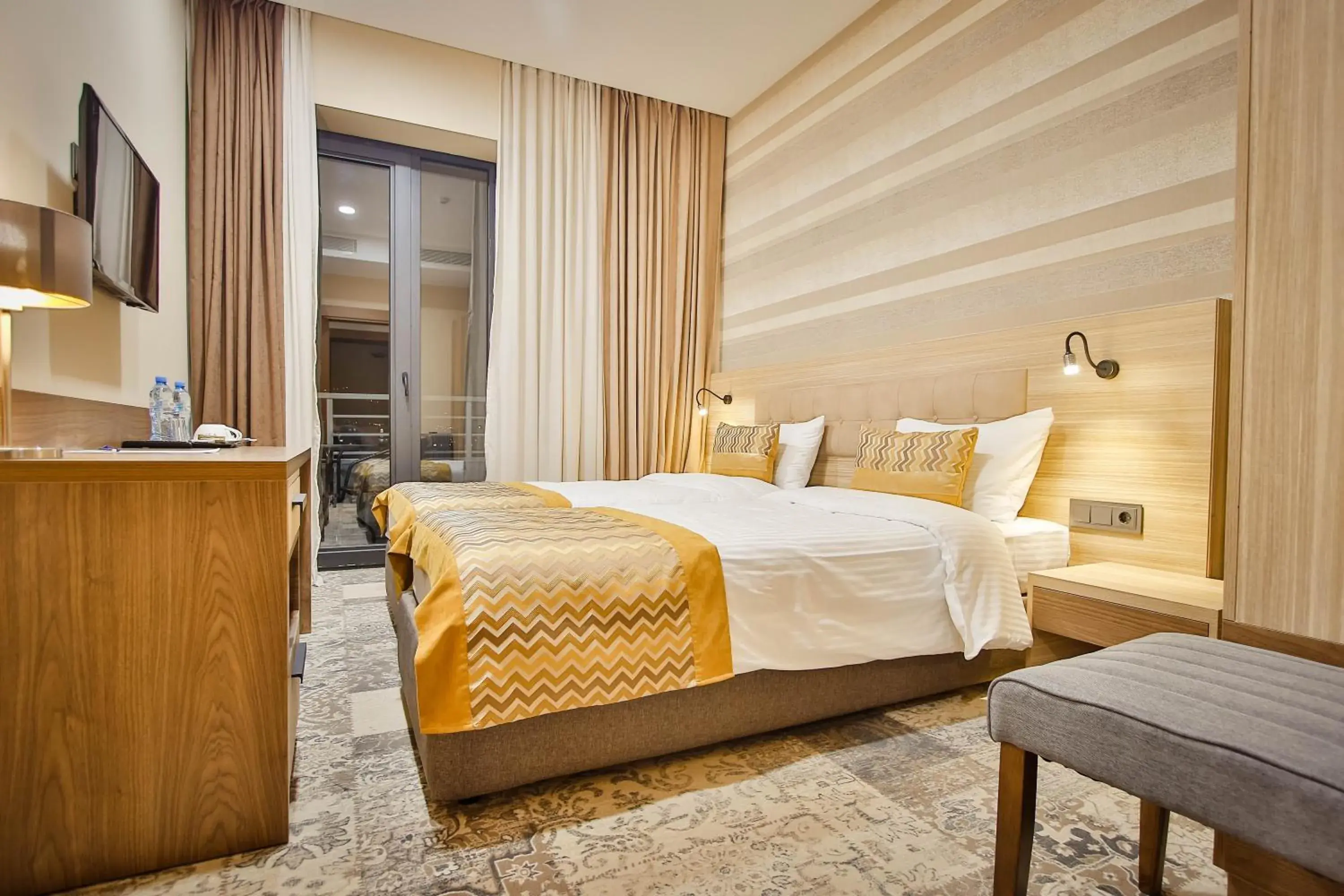 Bedroom, Bed in Ameri Plaza Tbilisi Bedroom, Bed in Ameri Plaza Tbilisi