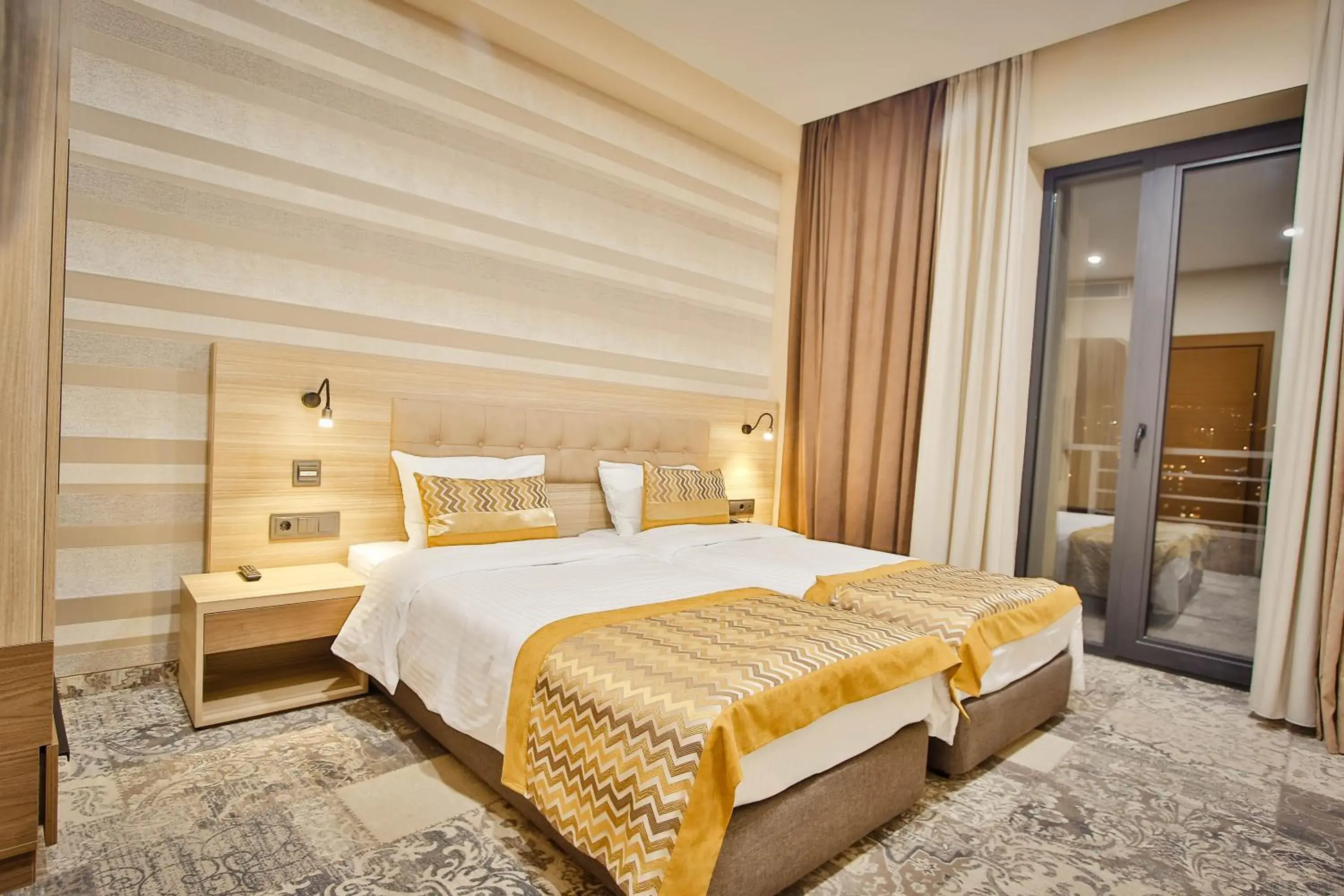 Bed in Ameri Plaza Tbilisi Bed in Ameri Plaza Tbilisi