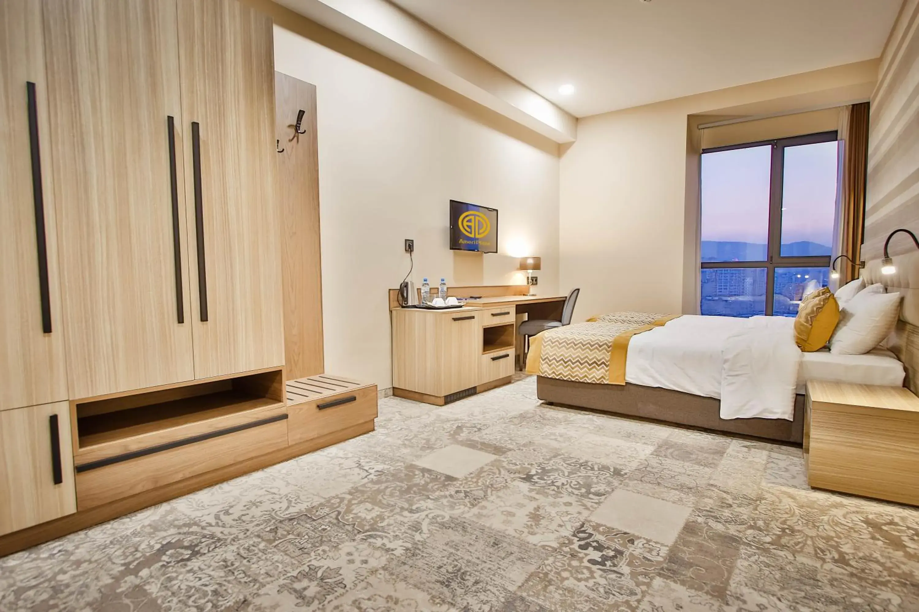 Natural landscape, Bed in Ameri Plaza Tbilisi Natural landscape, Bed in Ameri Plaza Tbilisi