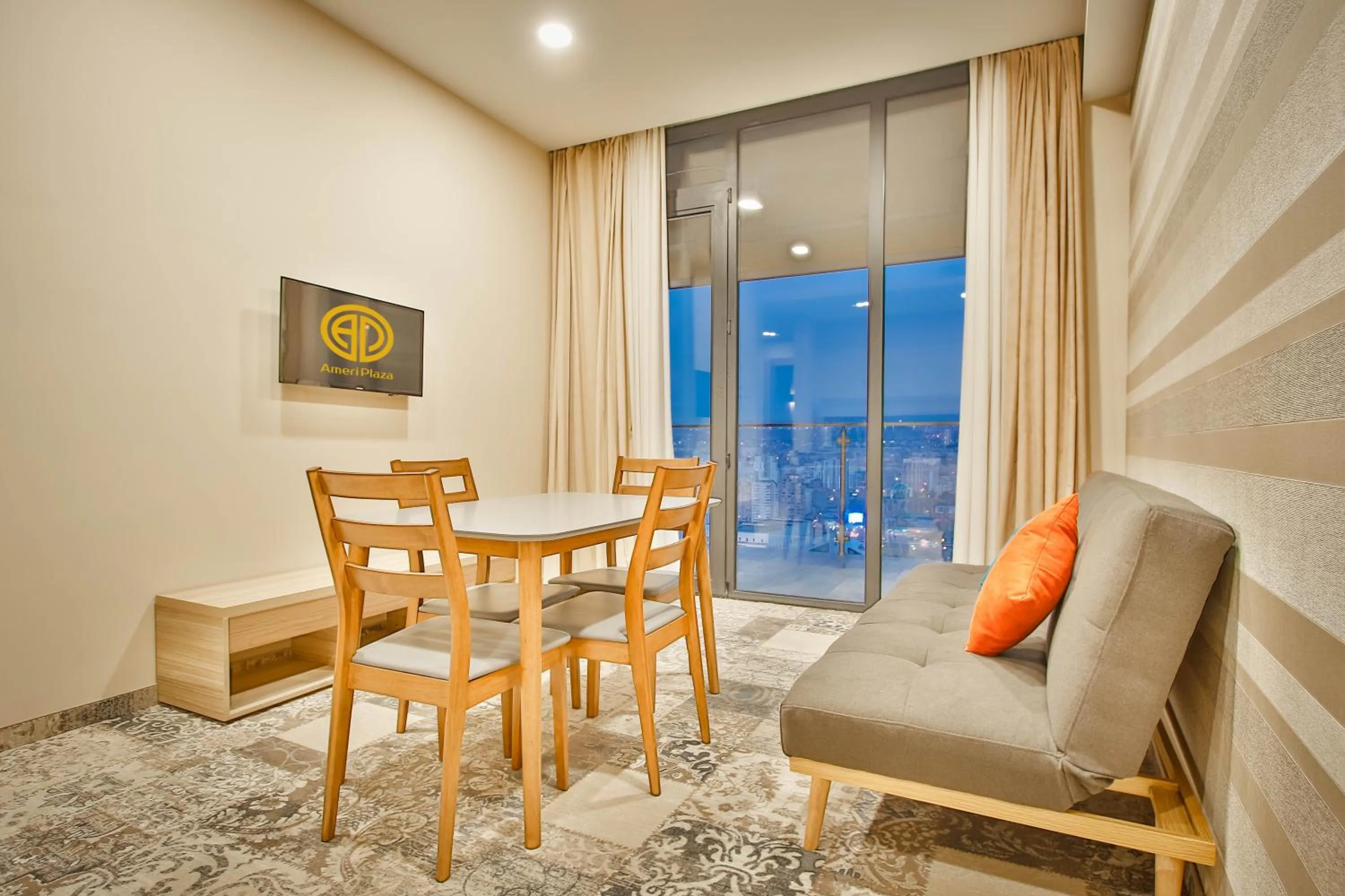 Living room in Ameri Plaza Tbilisi