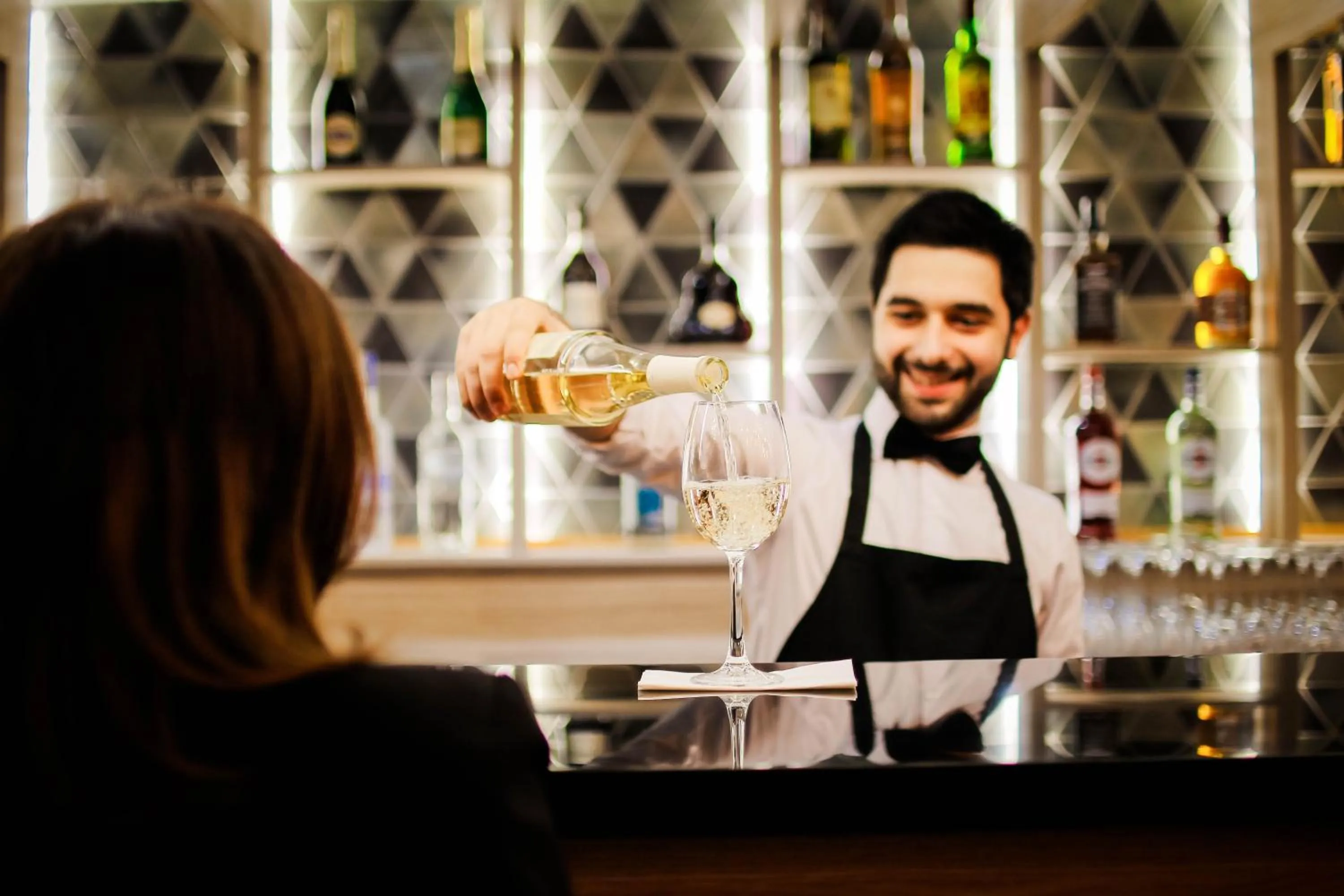 Lounge or bar in Ameri Plaza Tbilisi