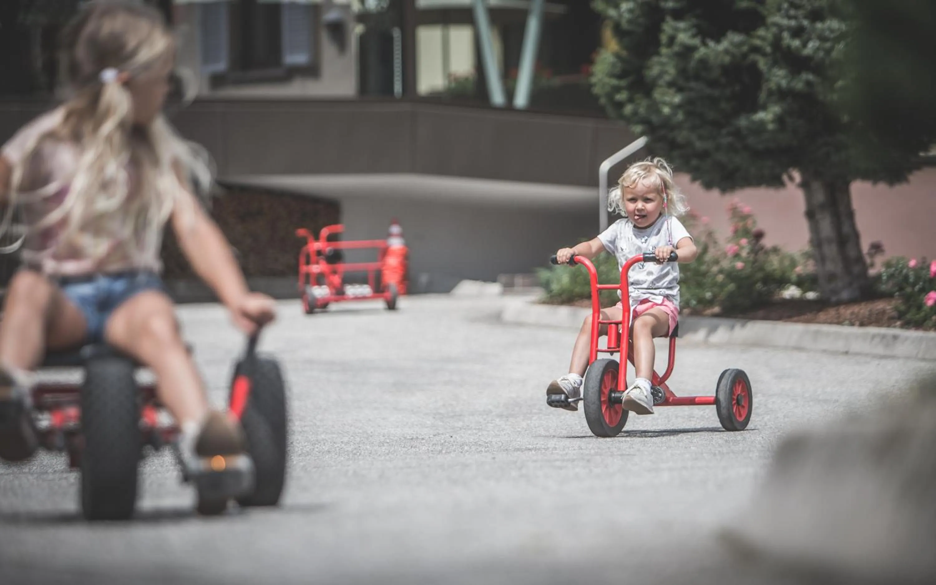 Patio in Hotel Fameli