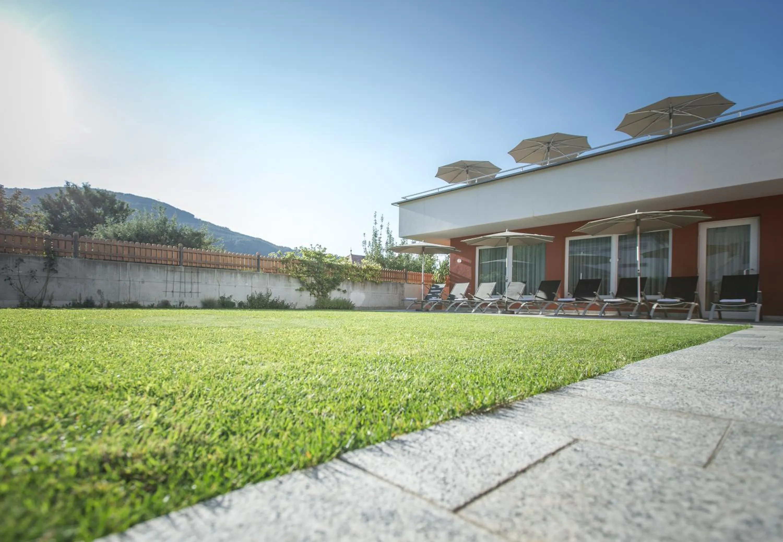 Garden in Hotel Fameli