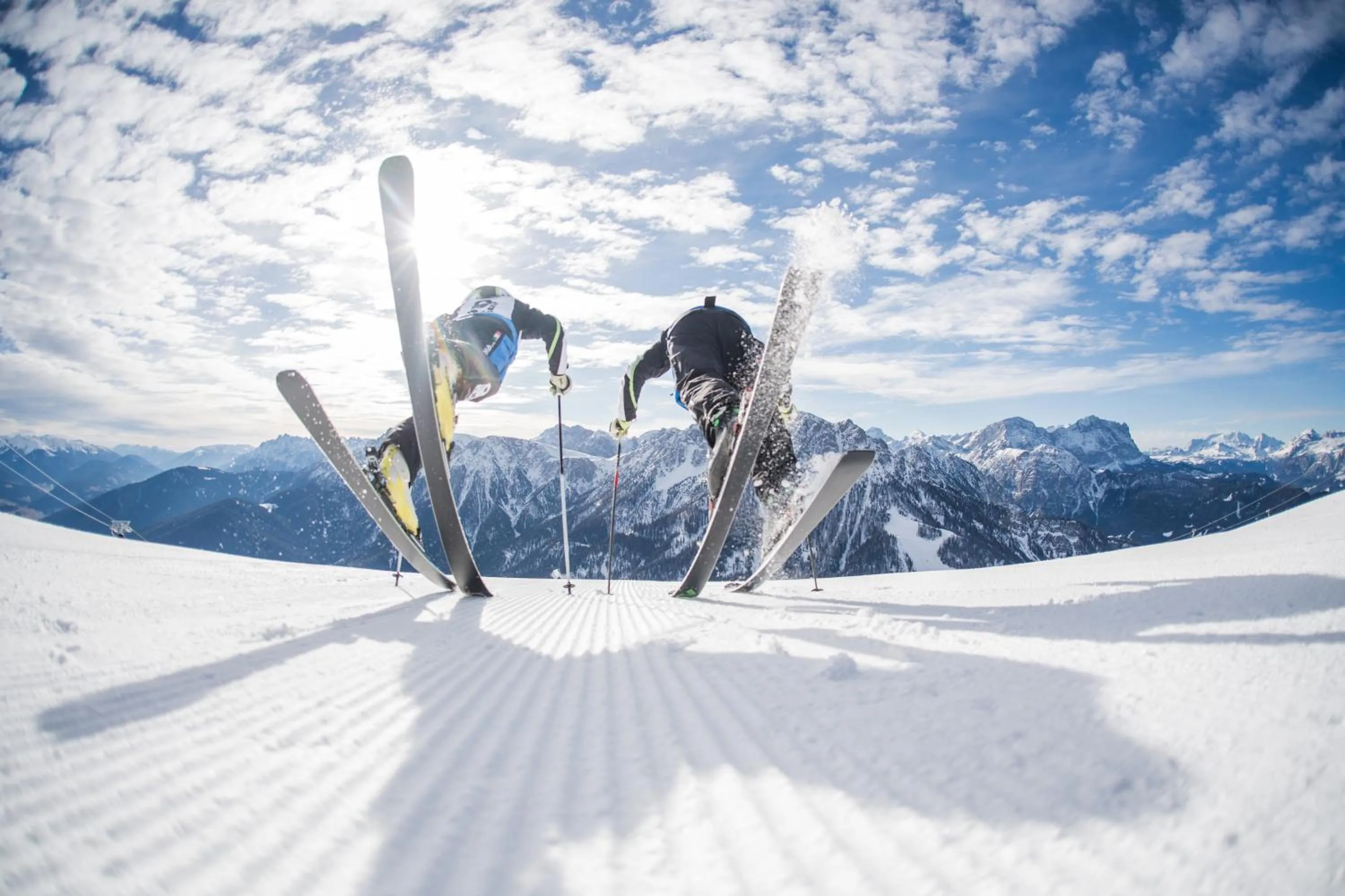Skiing in Hotel Fameli