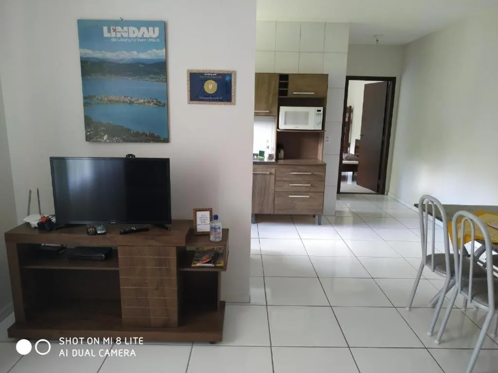 One-Bedroom Apartment with River View - single occupancy in Pousada Agradável Pomerode