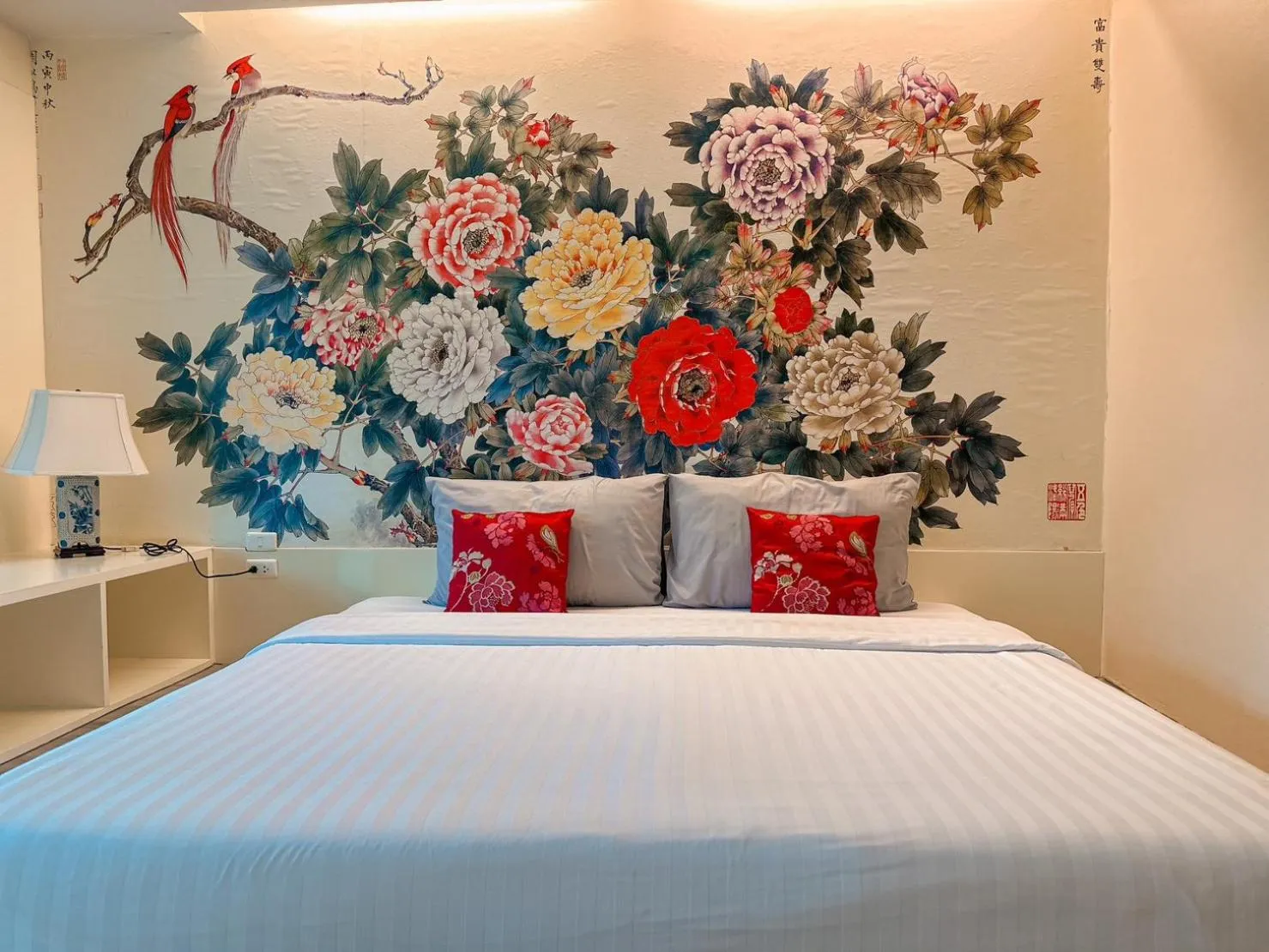 Bed in Sino House Phuket Hotel - SHA Plus