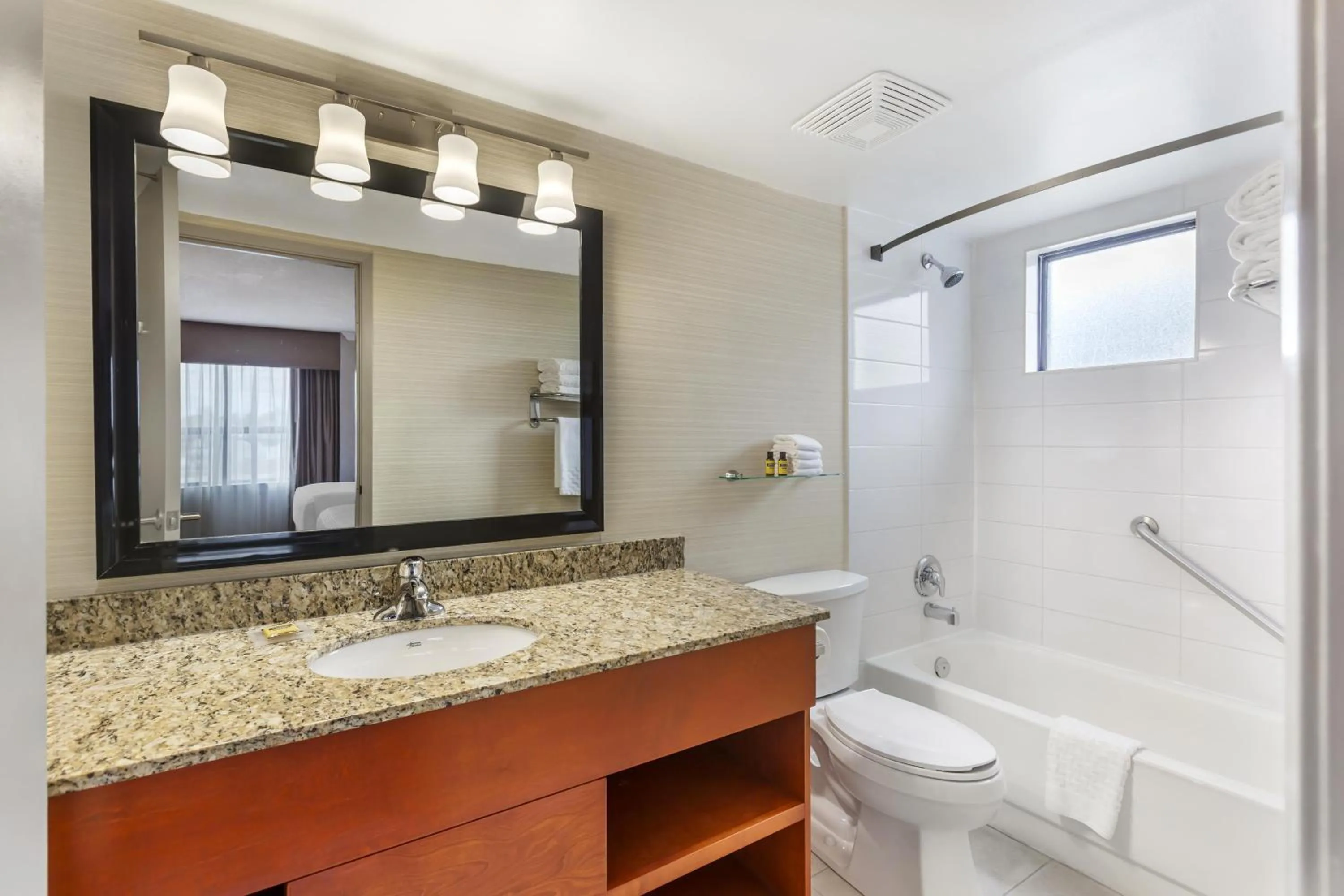 Bathroom in Best Western Plus Rose City Suites