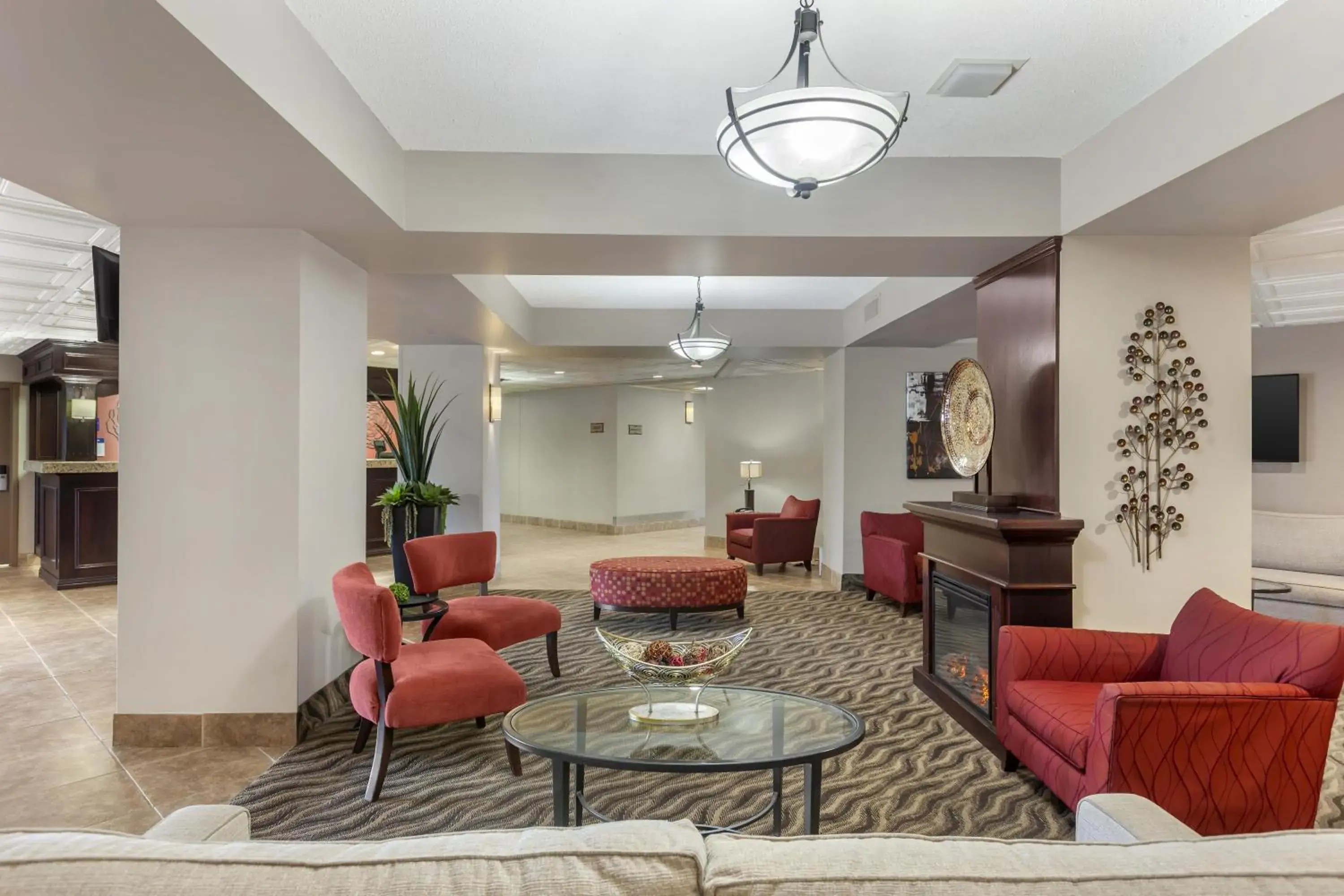 Lobby or reception in Best Western Plus Rose City Suites Lobby or reception in Best Western Plus Rose City Suites