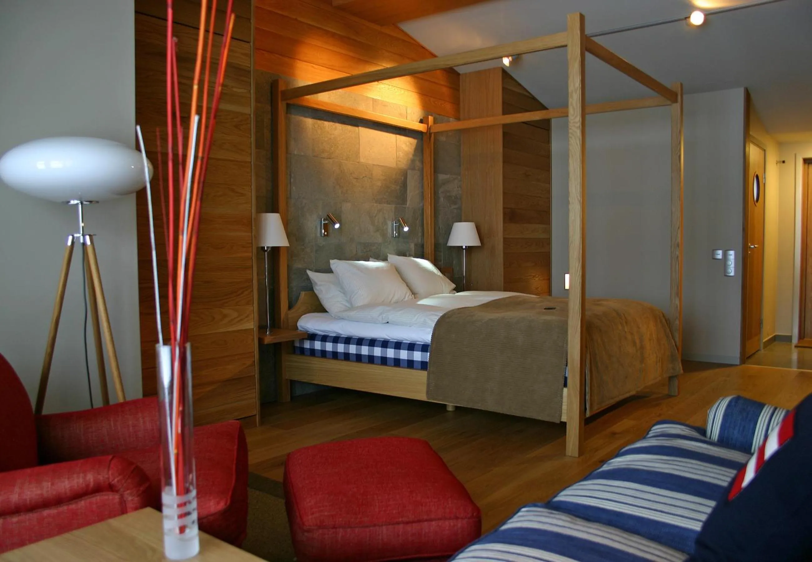 Bed in Hestraviken Hotell & Spa