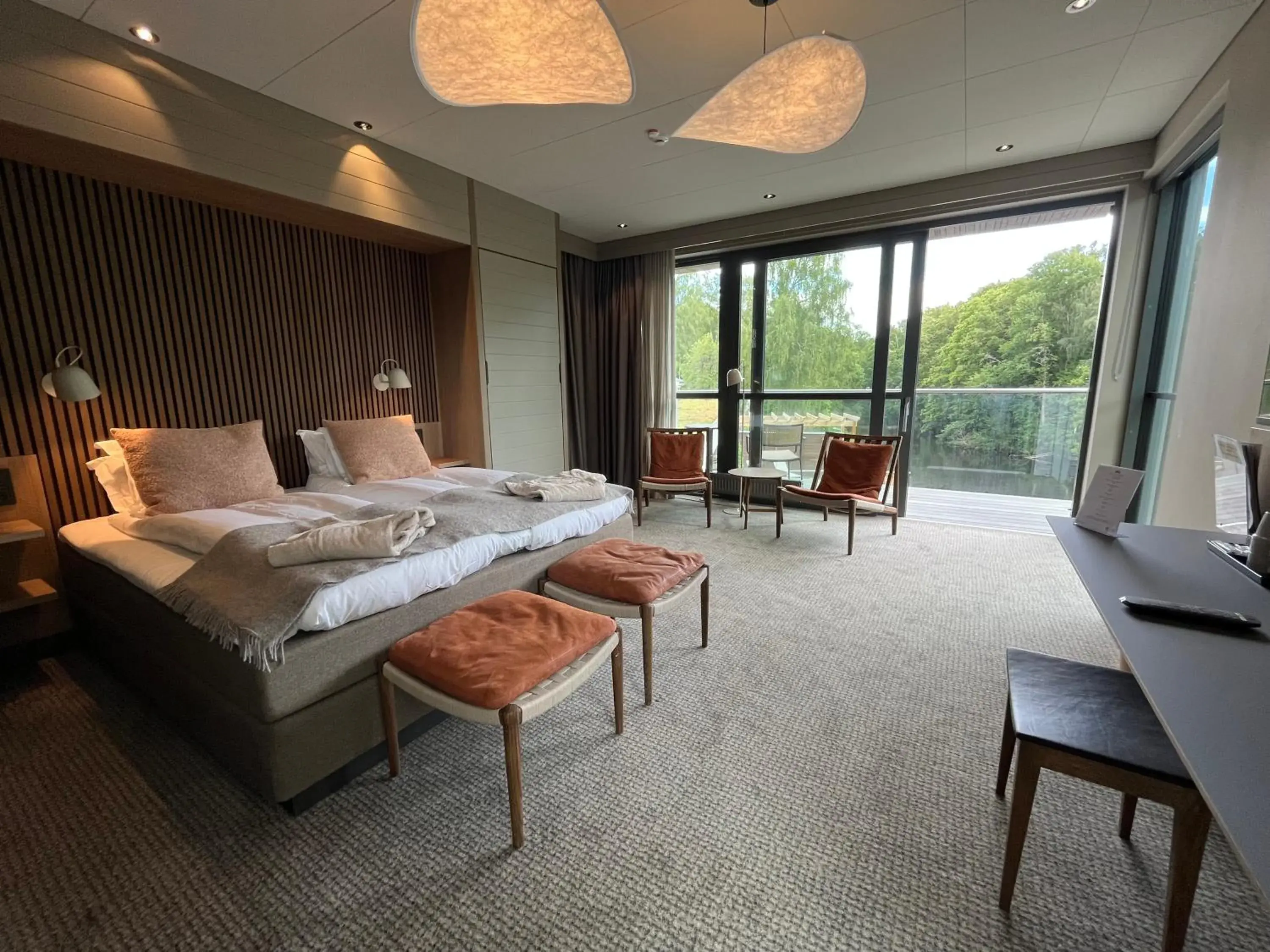 Deluxe Double Room with Balcony in Hestraviken Hotell & Spa Deluxe Double Room with Balcony in Hestraviken Hotell & Spa