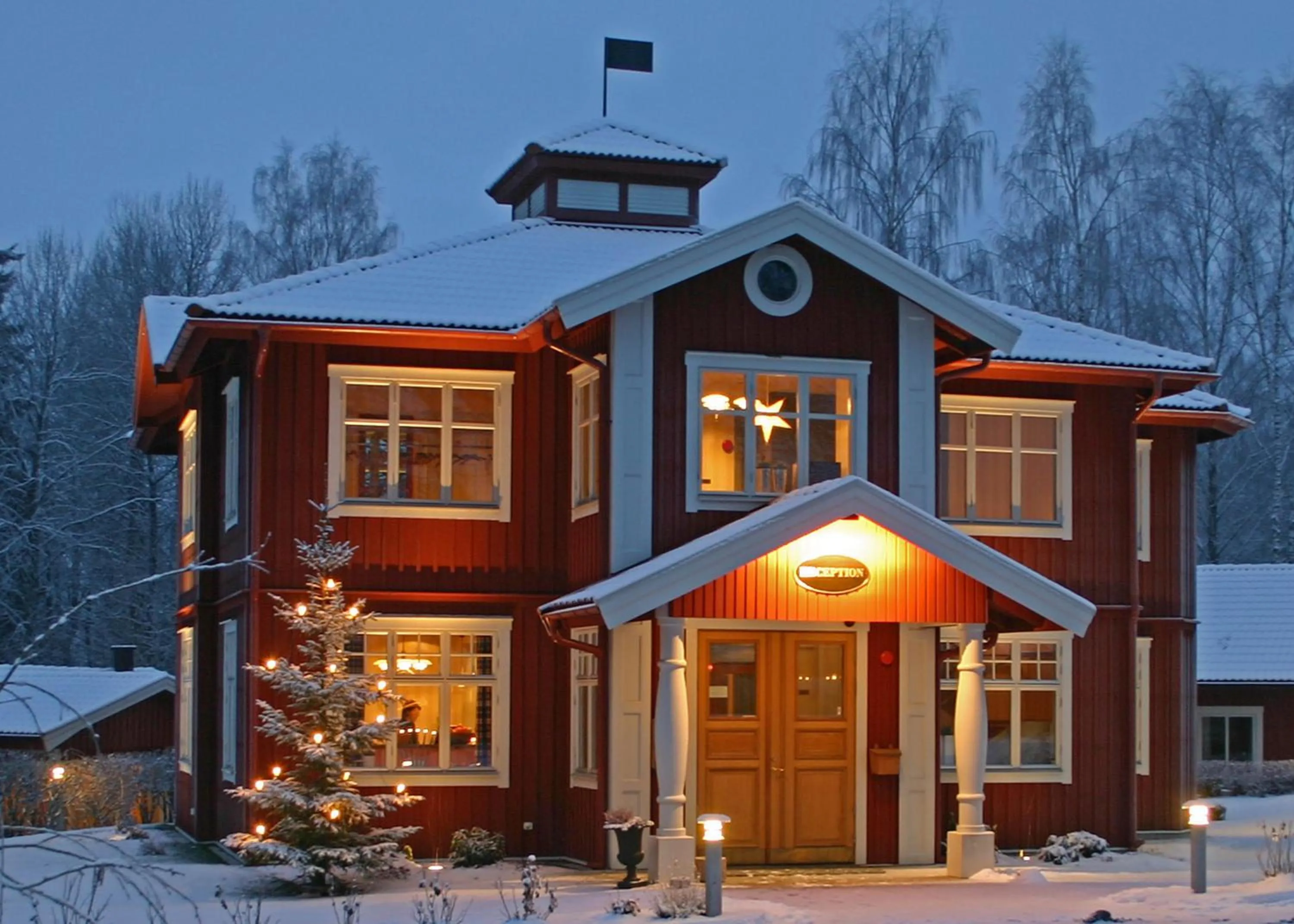 Property building in Hestraviken Hotell & Spa