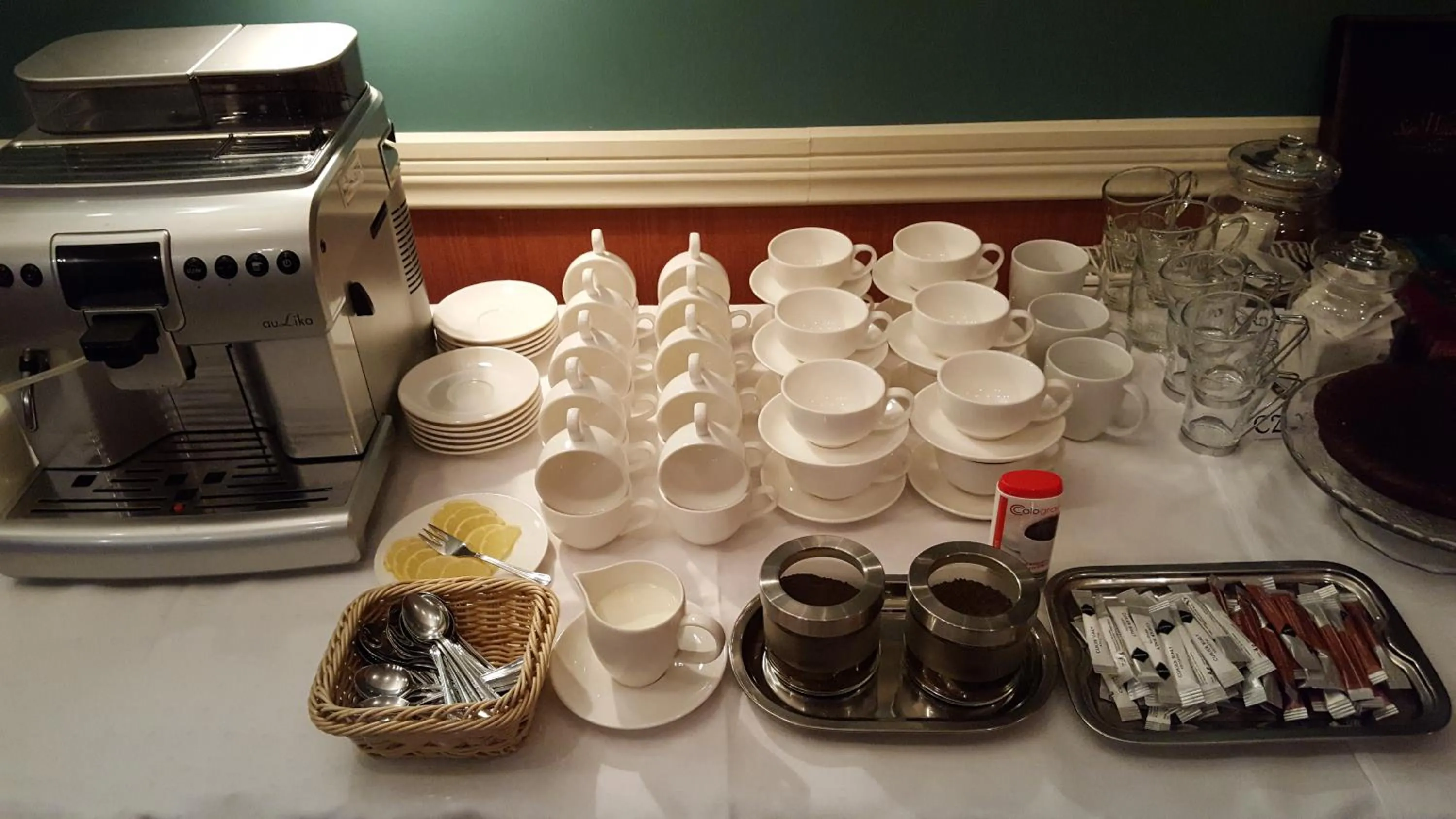Coffee/tea facilities in Hotel Dworek***