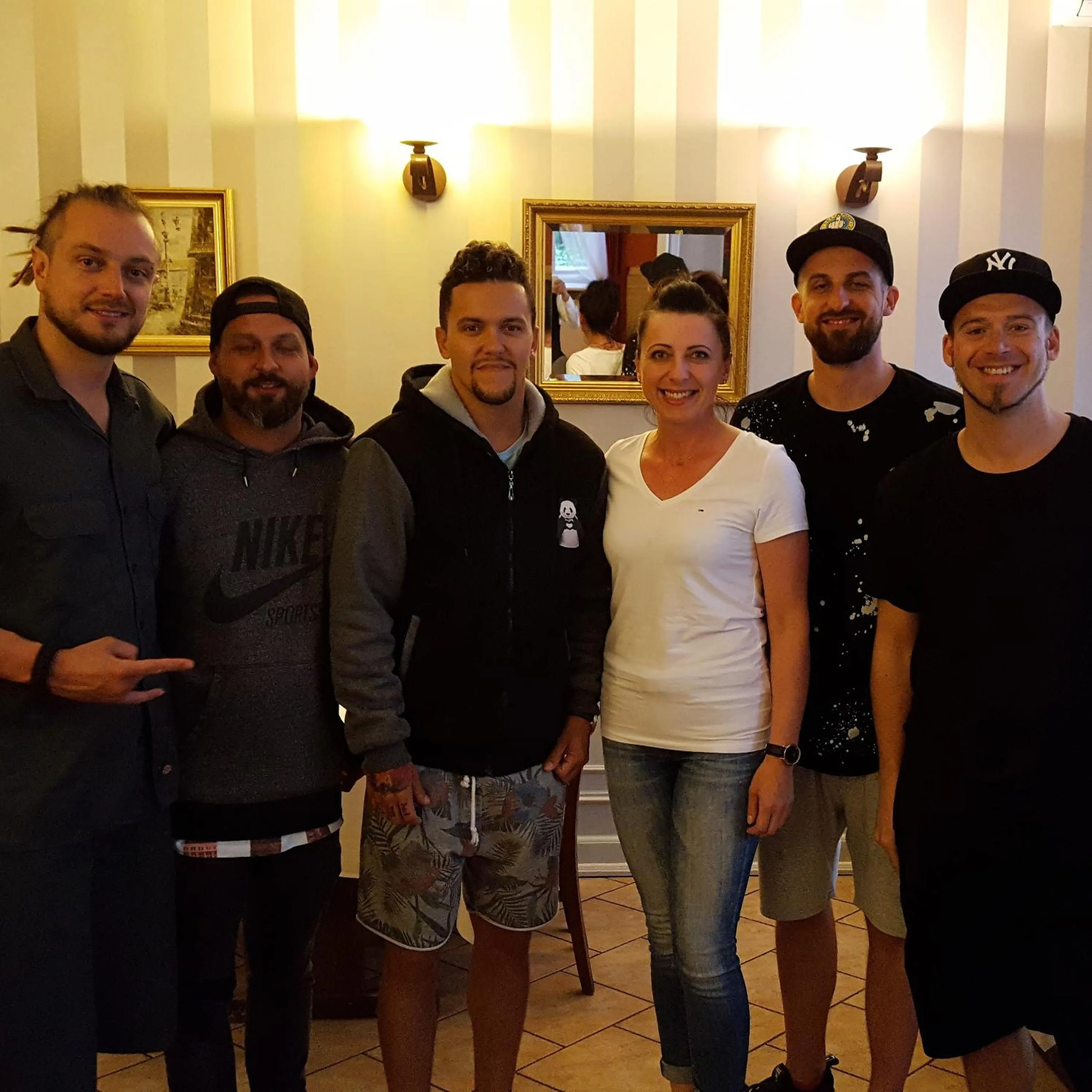 People in Hotel Dworek***