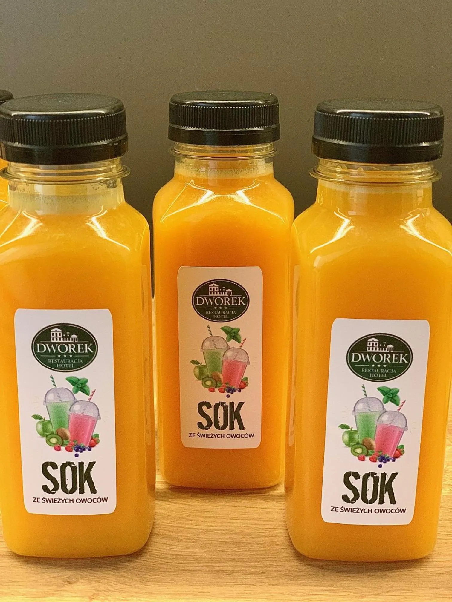 Food and drinks in Hotel Dworek***