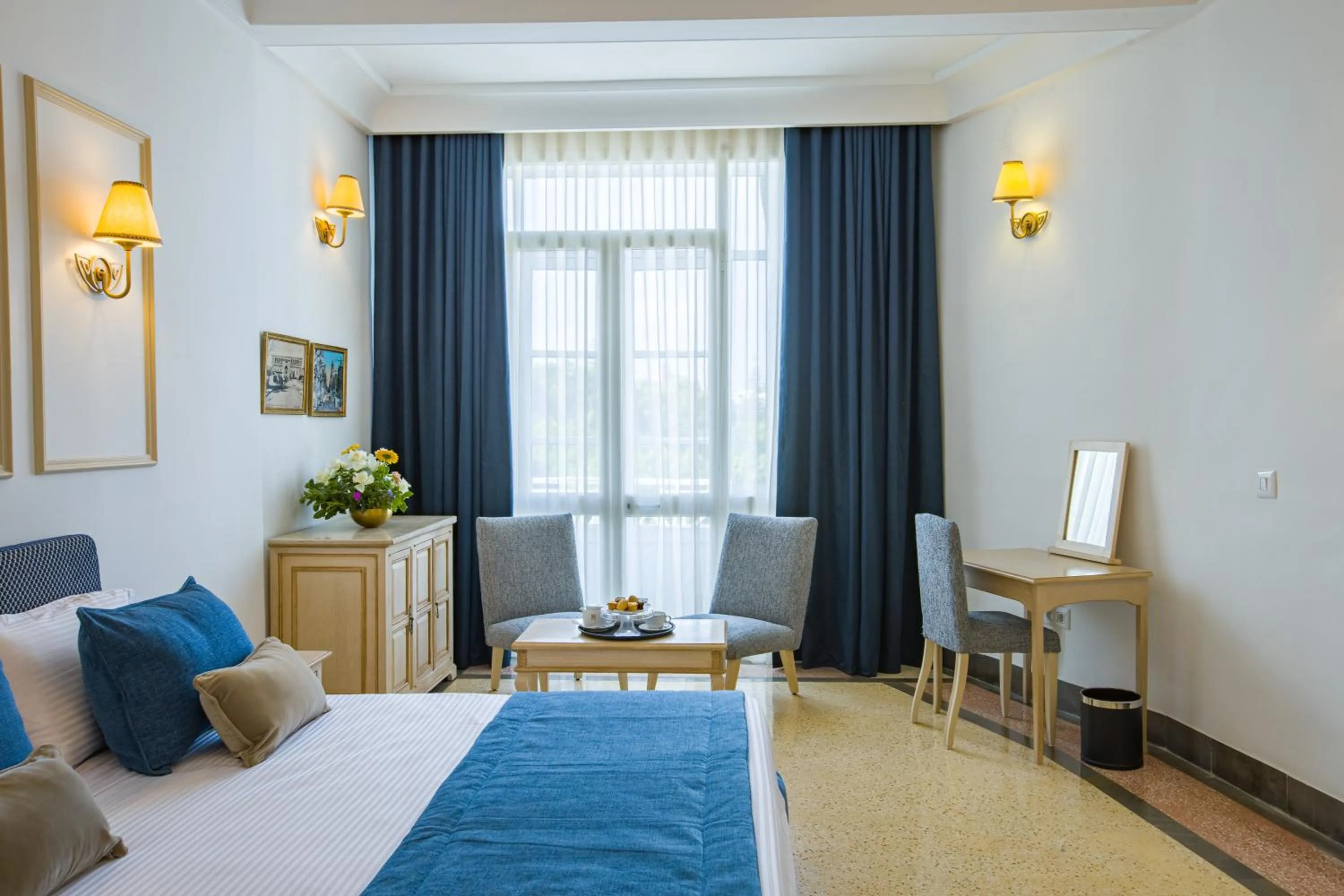 Bed in Majestic Hotel