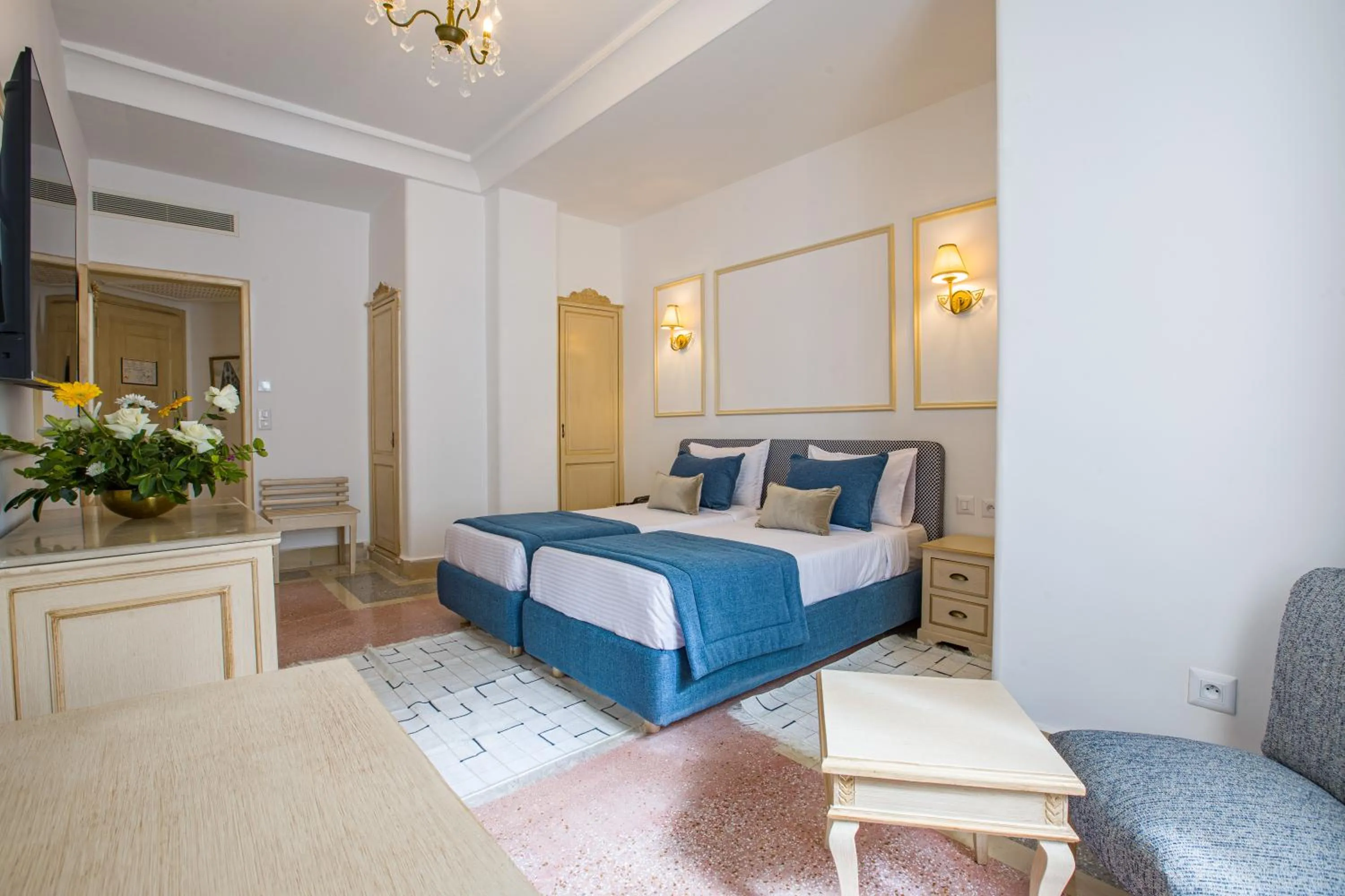 Bed in Majestic Hotel