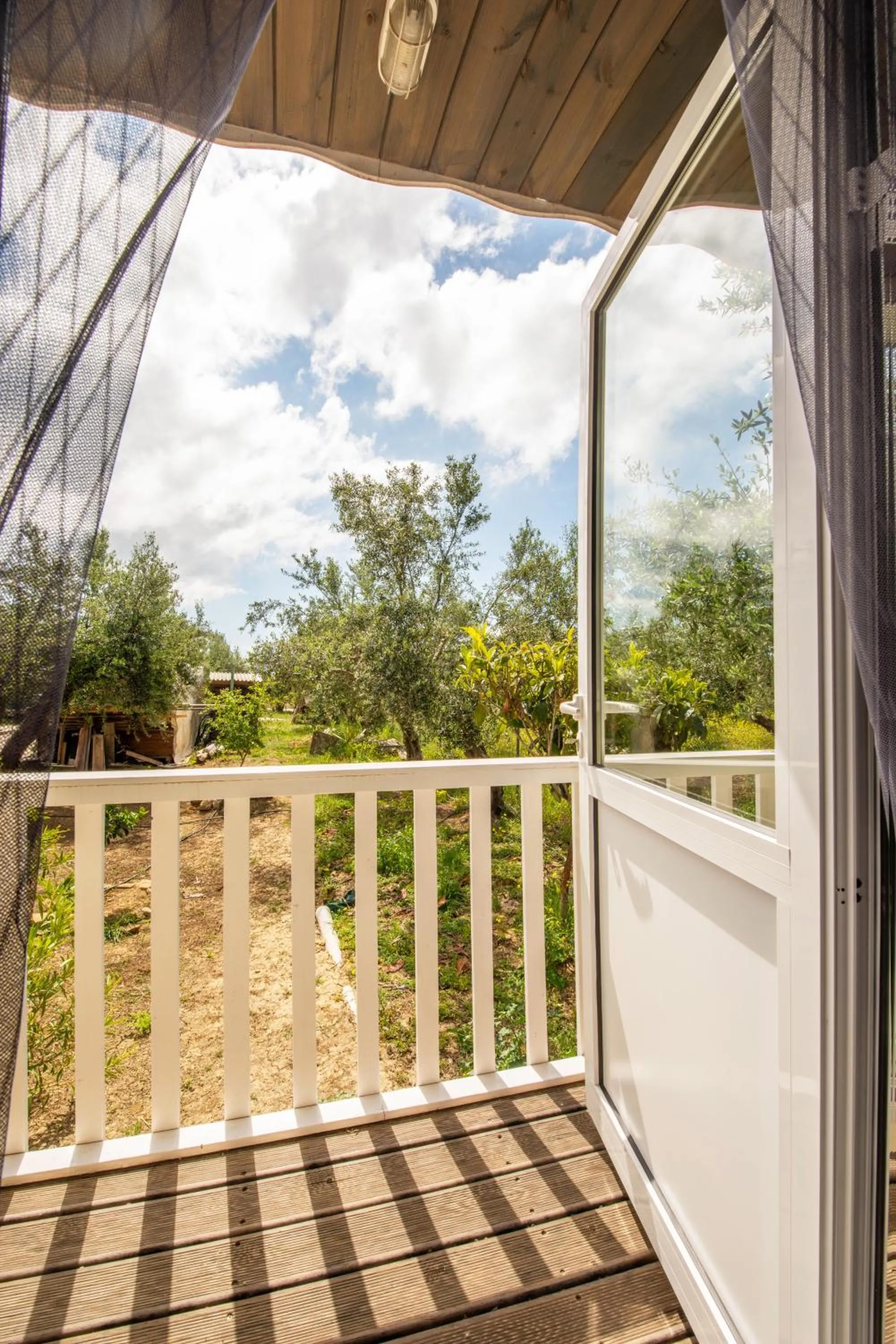 Property building in Hakuna Matata Holidays Agalia with airco & pool in Greek Olive Grove