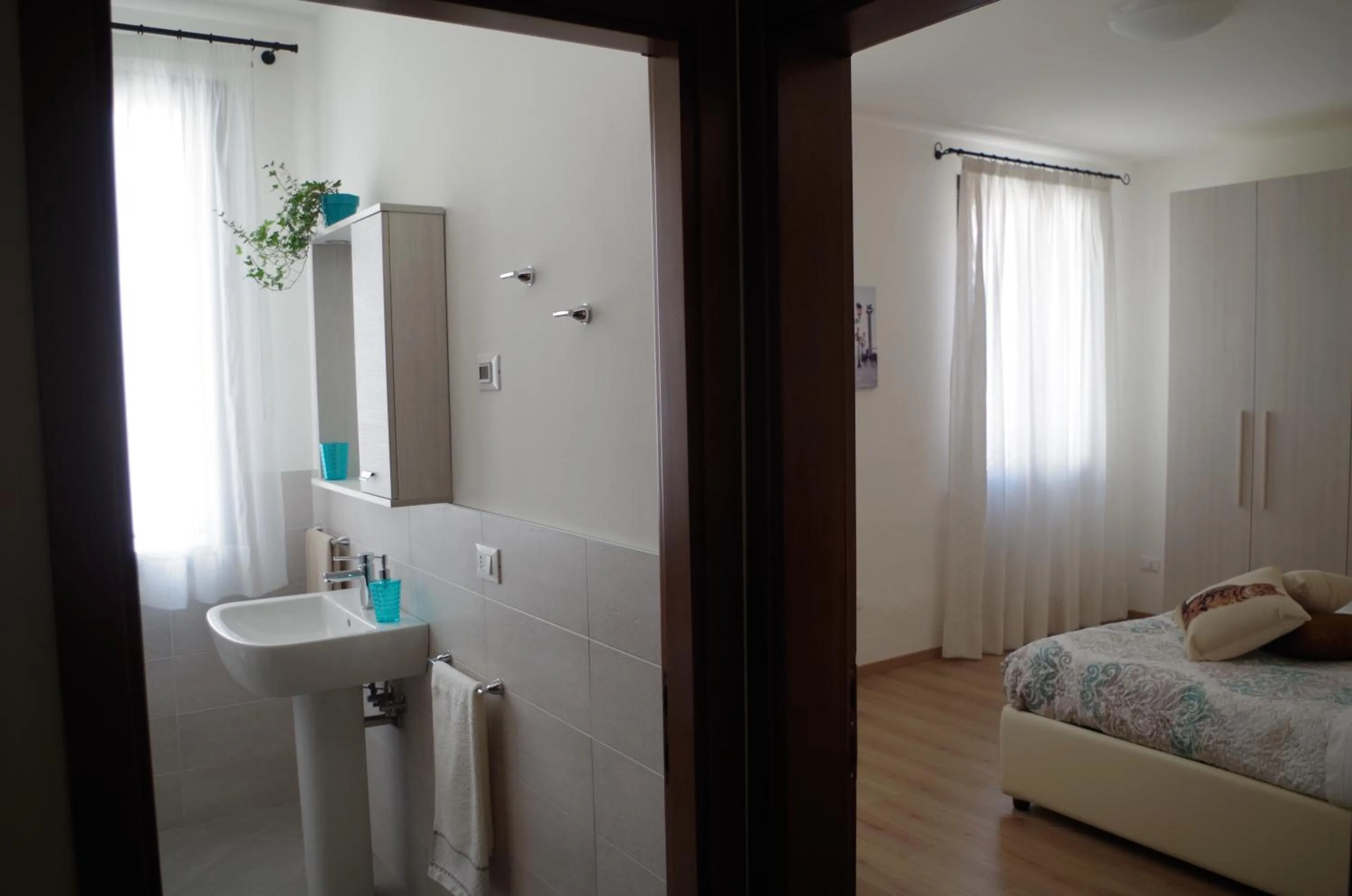 Bathroom, Bed in Alla Torre B&B