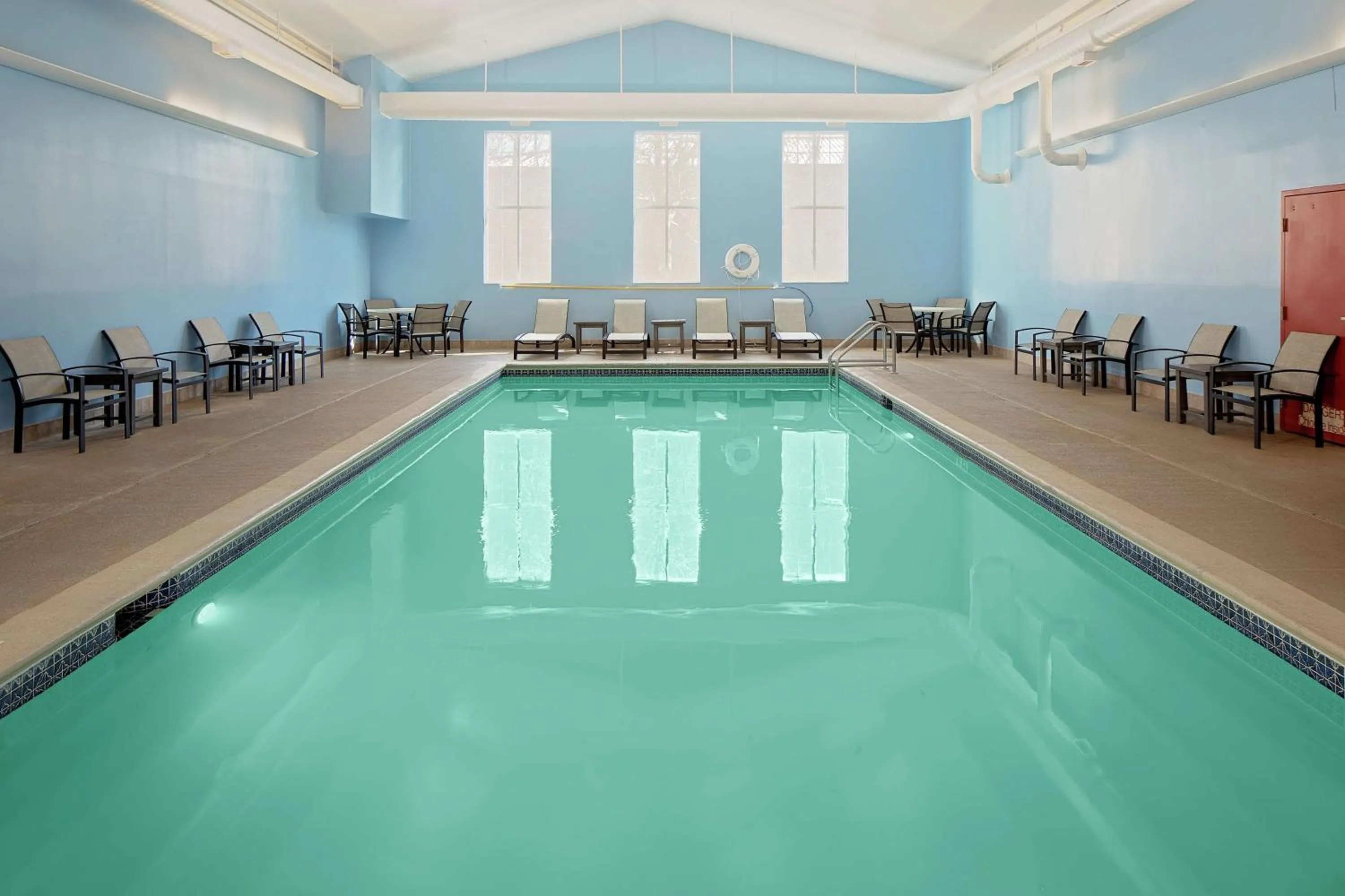 Pool view in Homewood Suites by Hilton Hartford-Farmington