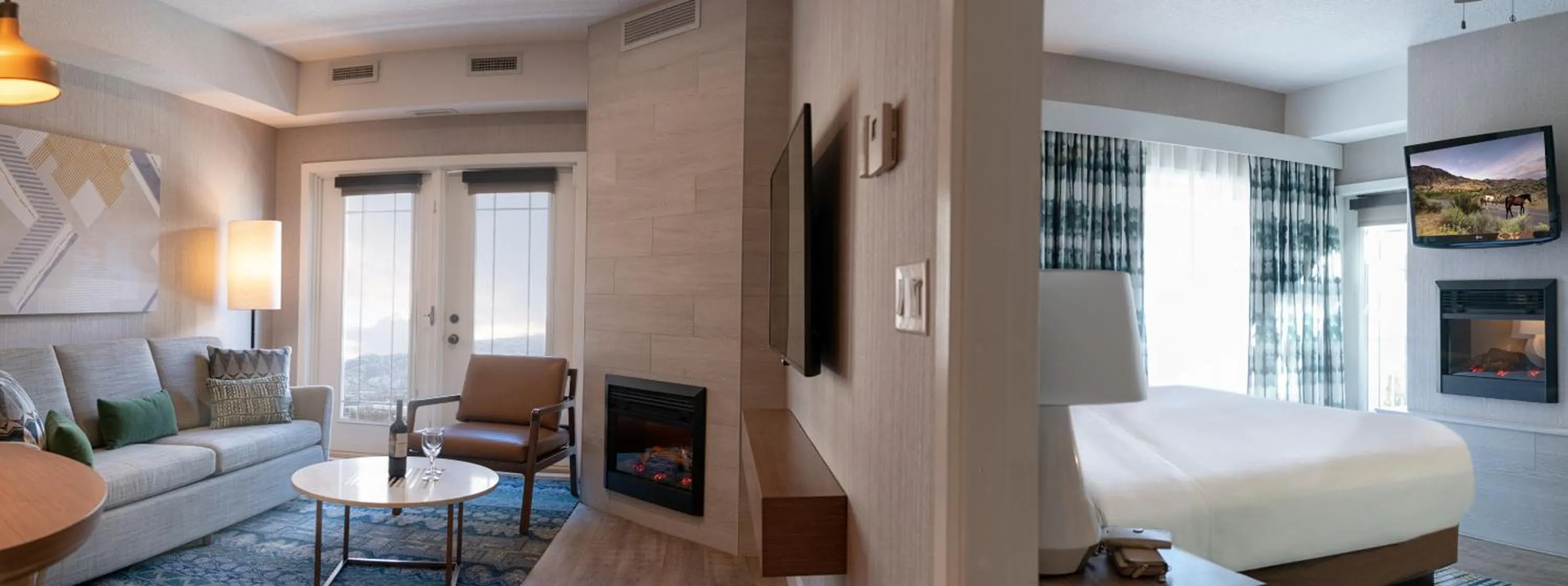 Living room, Bed in Spirit Ridge, in The Unbound Collection by Hyatt