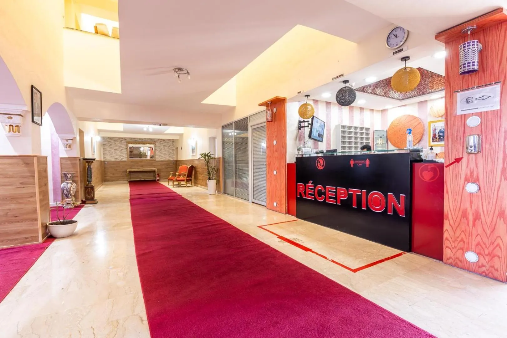 Lobby or reception in Hotel Hospitality-Inn City Center