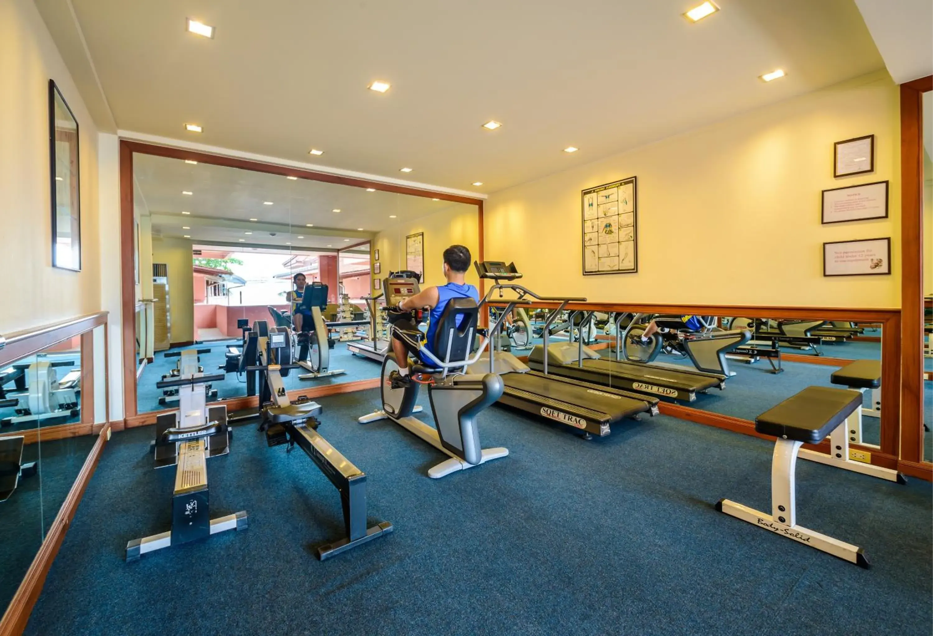 Fitness centre/facilities in Seaview Patong Hotel - SHA Plus Fitness centre/facilities in Seaview Patong Hotel - SHA Plus