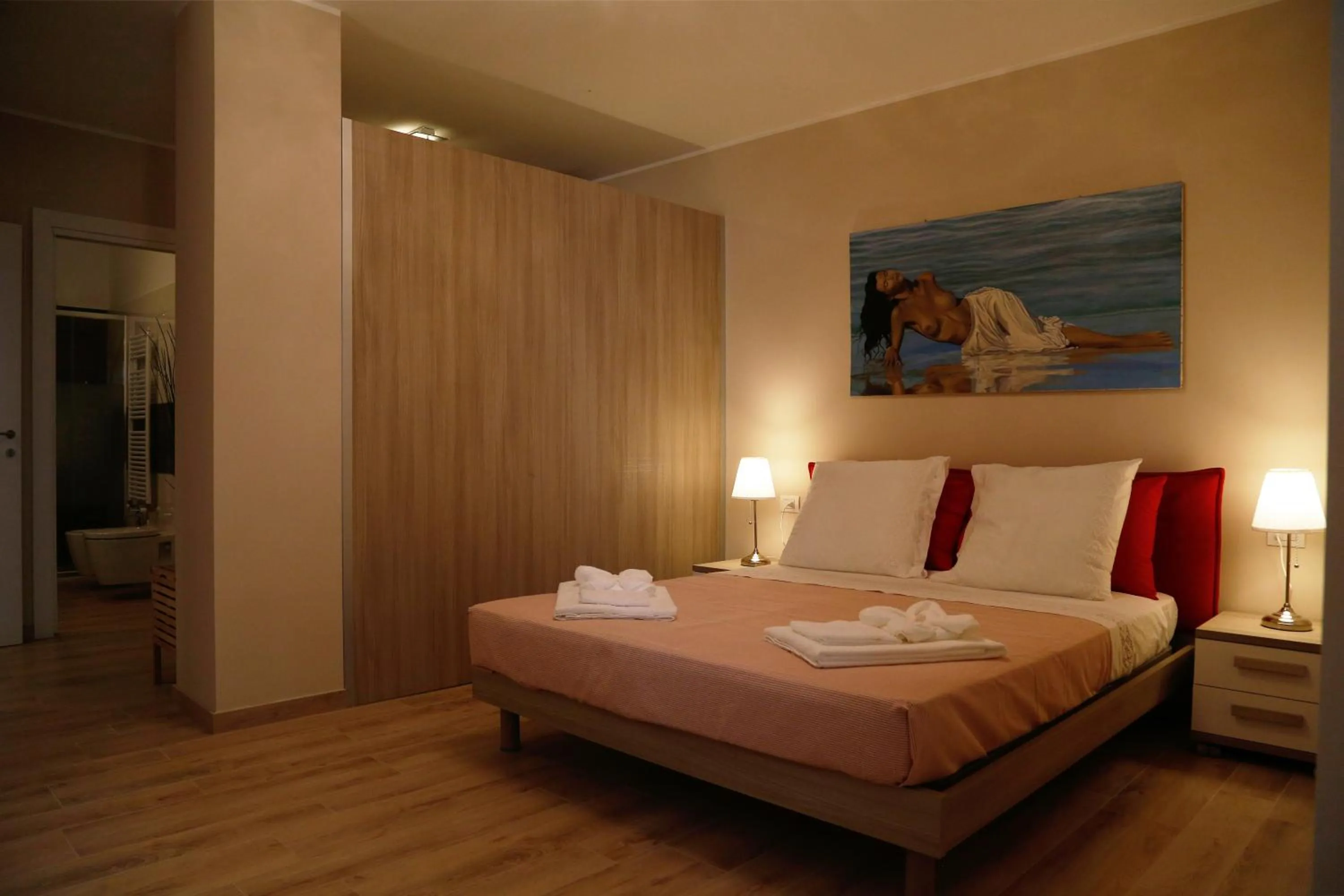 Bed in C.A.V. B&B Curiel20