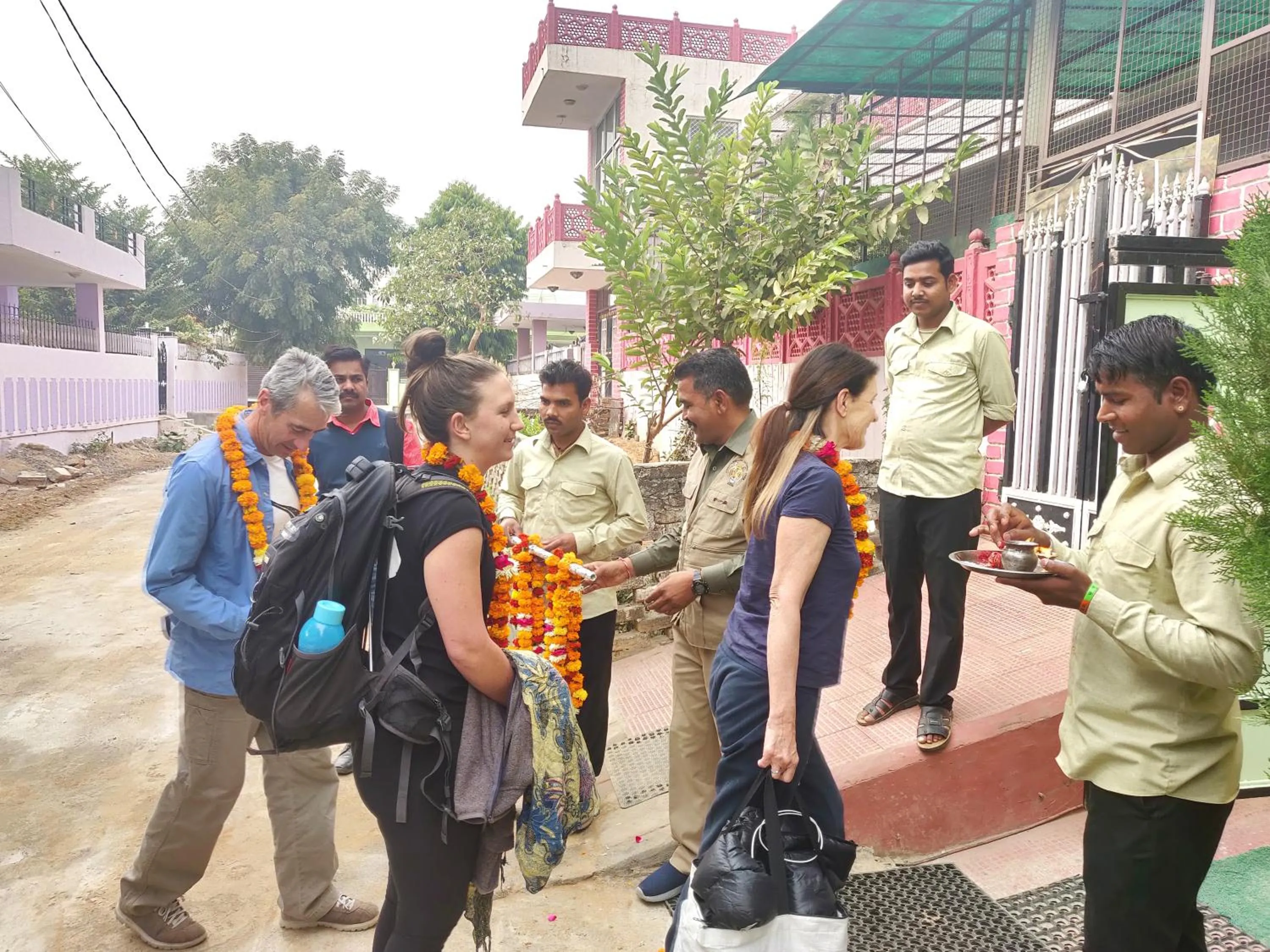 People in Ranthambore Tiger Home