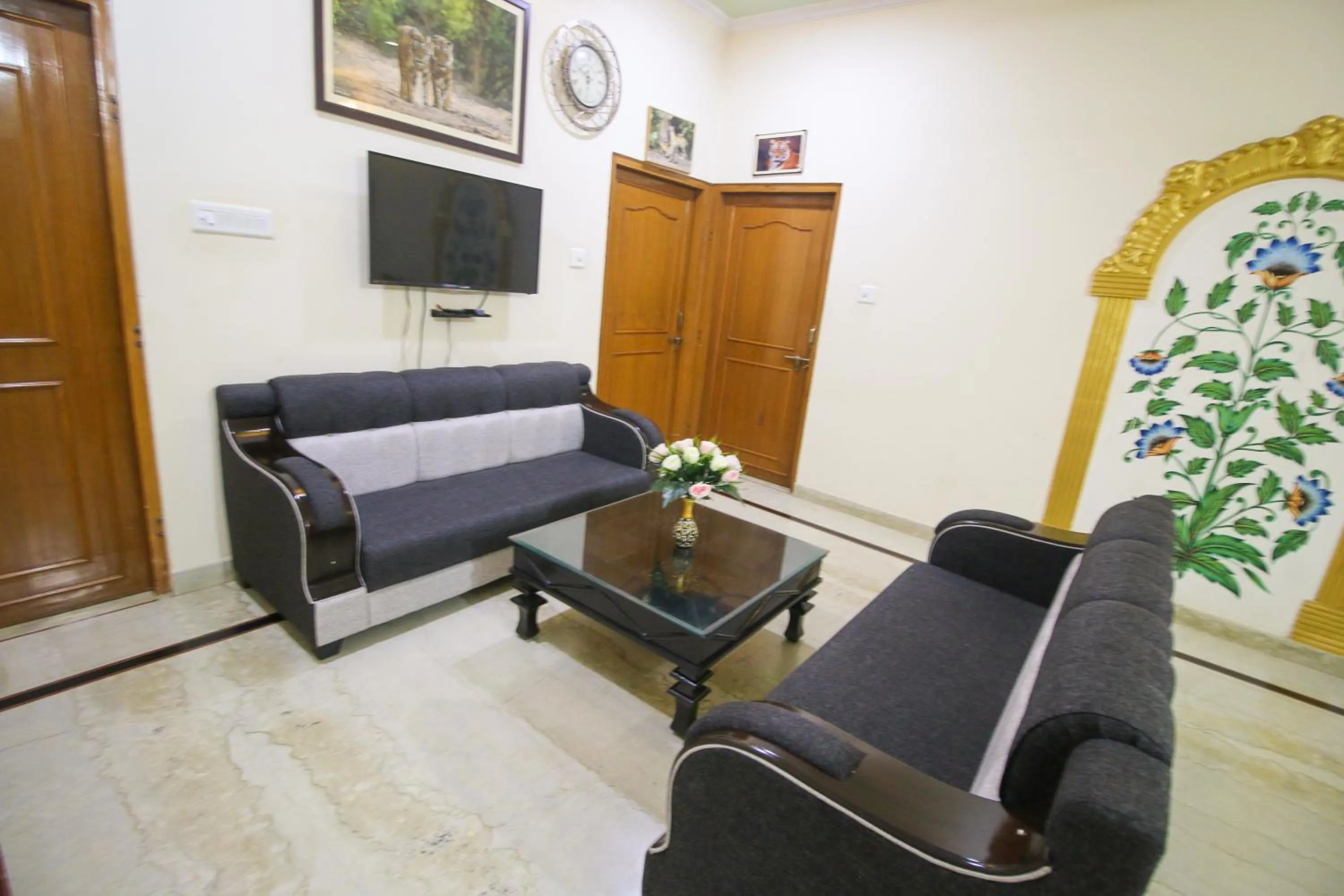 Seating area in Ranthambore Tiger Home