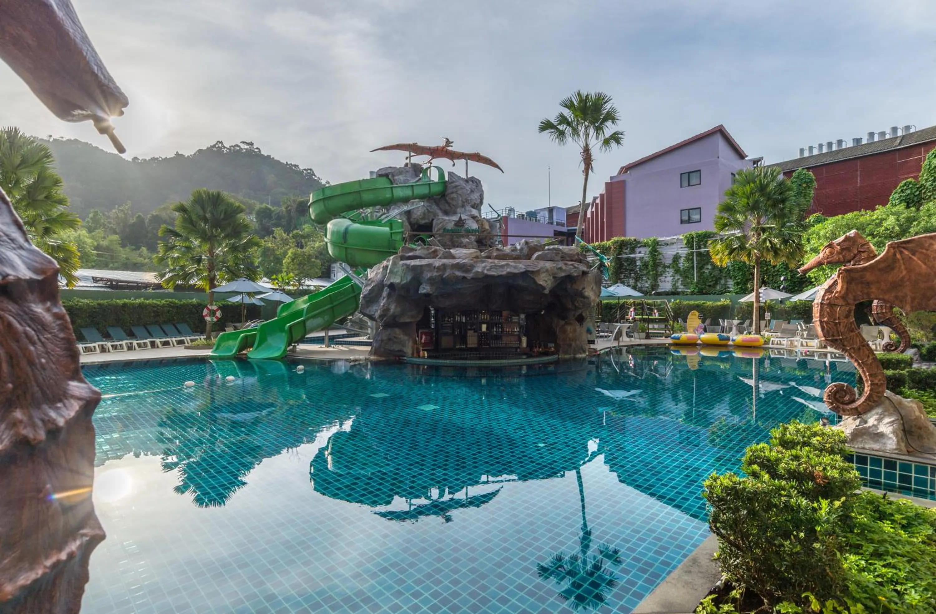 Aqua park in Ananta Burin Resort - SHA Extra Plus