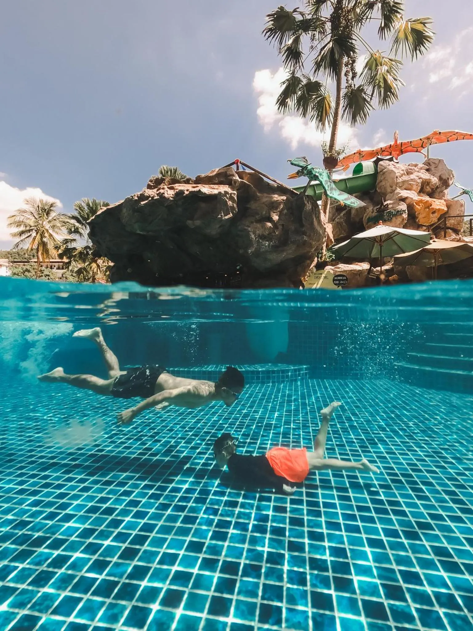 Swimming pool in Ananta Burin Resort - SHA Extra Plus