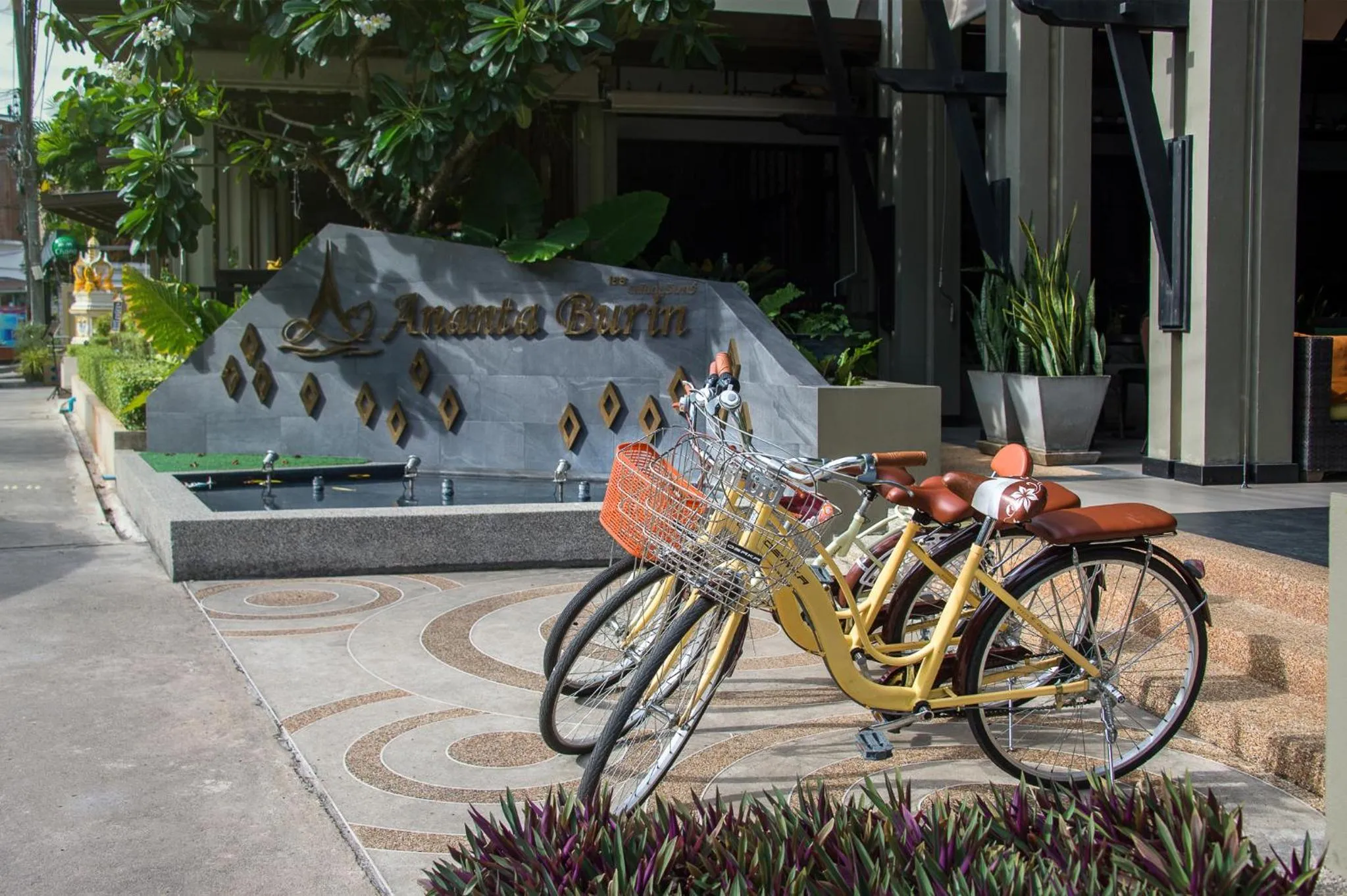 Cycling in Ananta Burin Resort - SHA Extra Plus