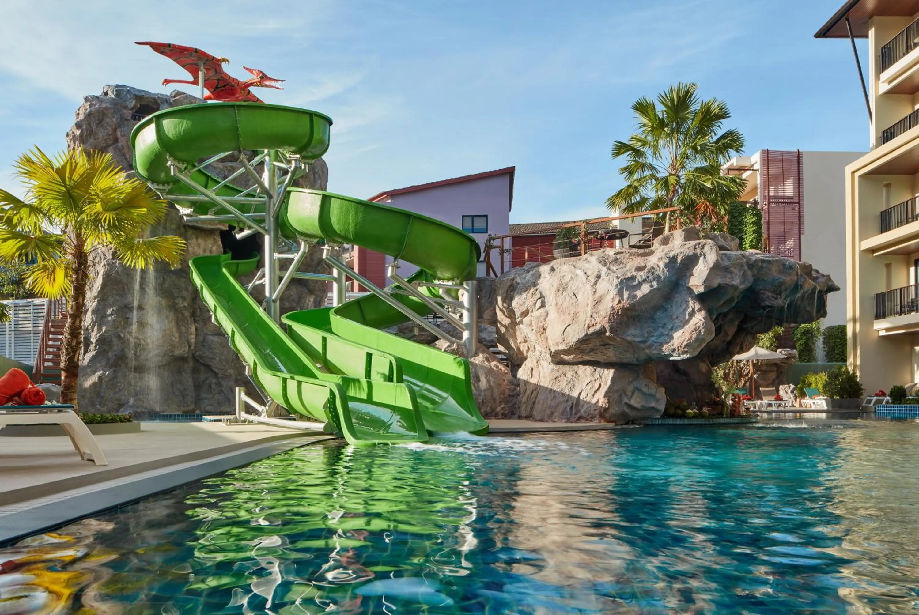 Aqua park in Ananta Burin Resort - SHA Extra Plus