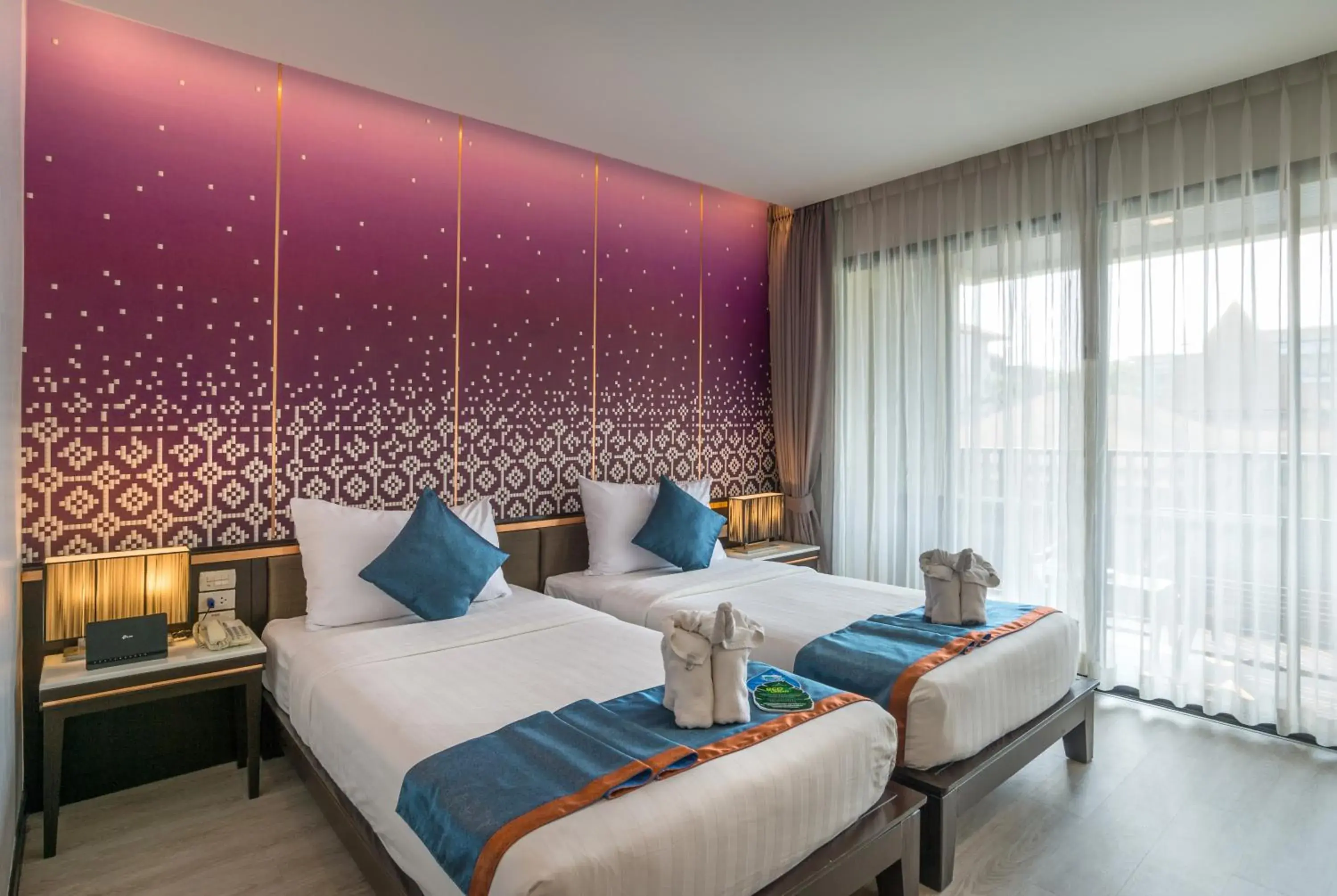 Deluxe Double or Twin Room with Pool View in Ananta Burin Resort - SHA Extra Plus Deluxe Double or Twin Room with Pool View in Ananta Burin Resort - SHA Extra Plus