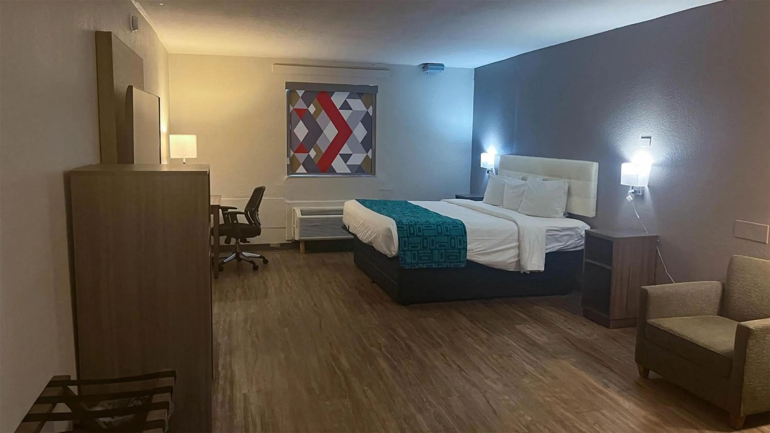 Bedroom, Bed in Motel 6 Lake City, FL – Medical Center