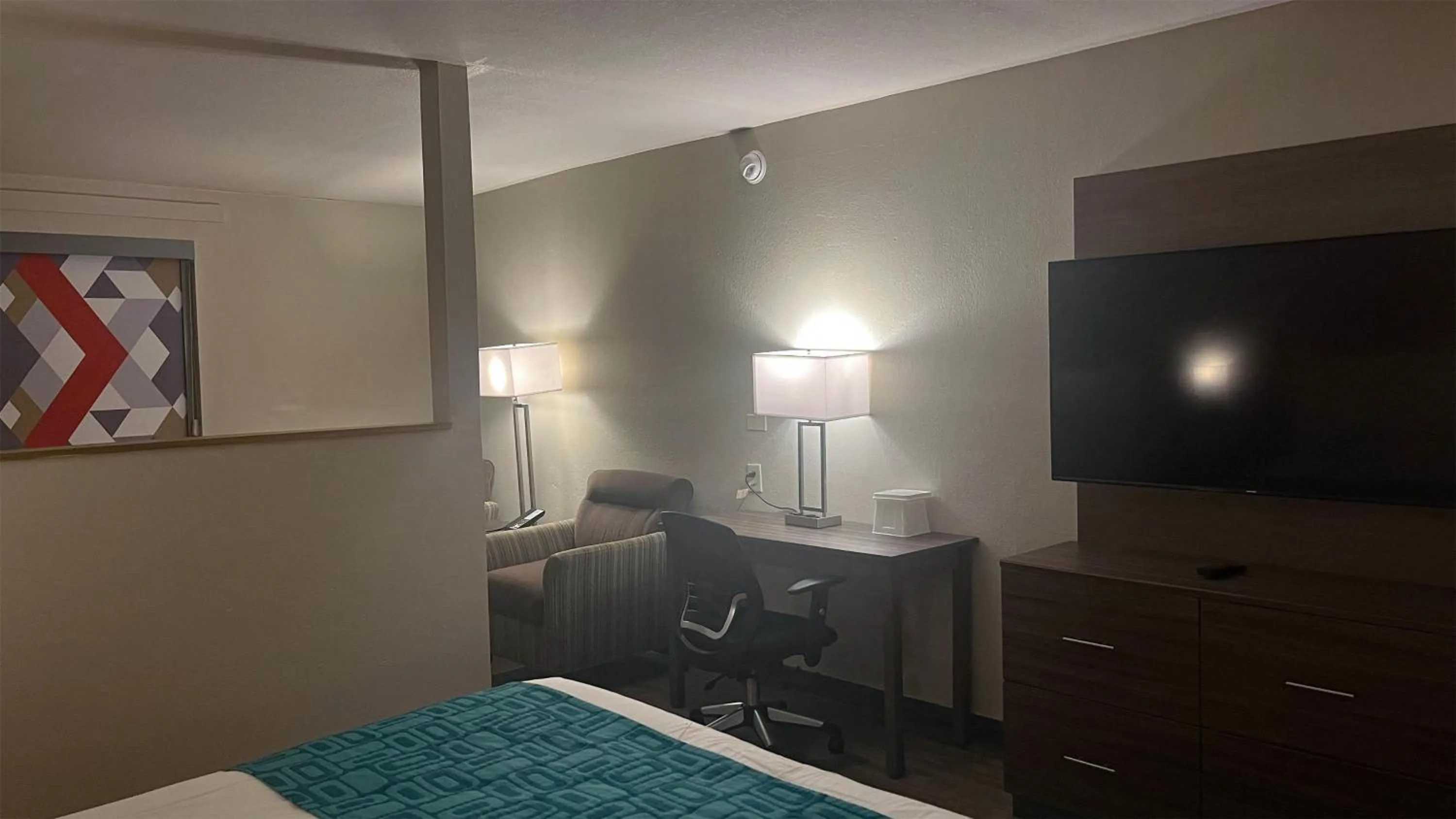 Bedroom, Bed in Motel 6 Lake City, FL – Medical Center