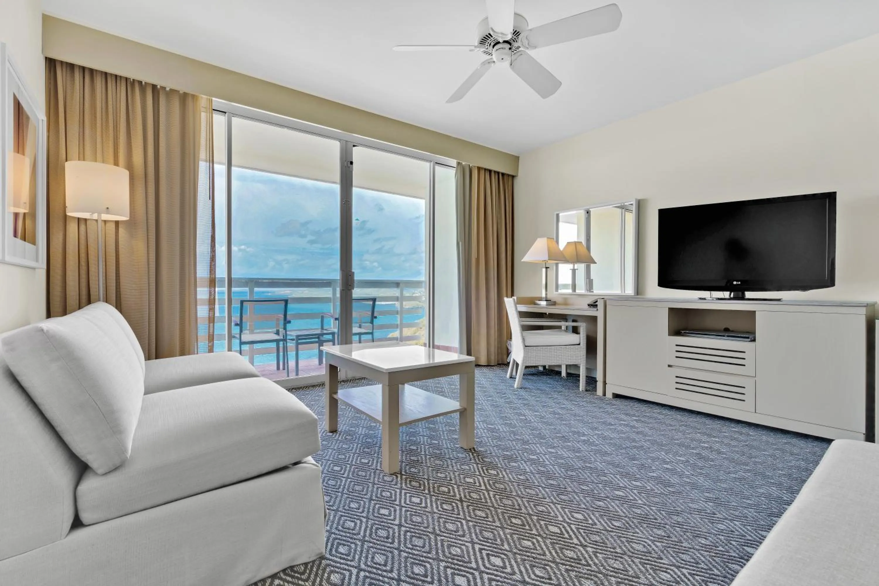 Seating area in El Conquistador Resort - Puerto Rico