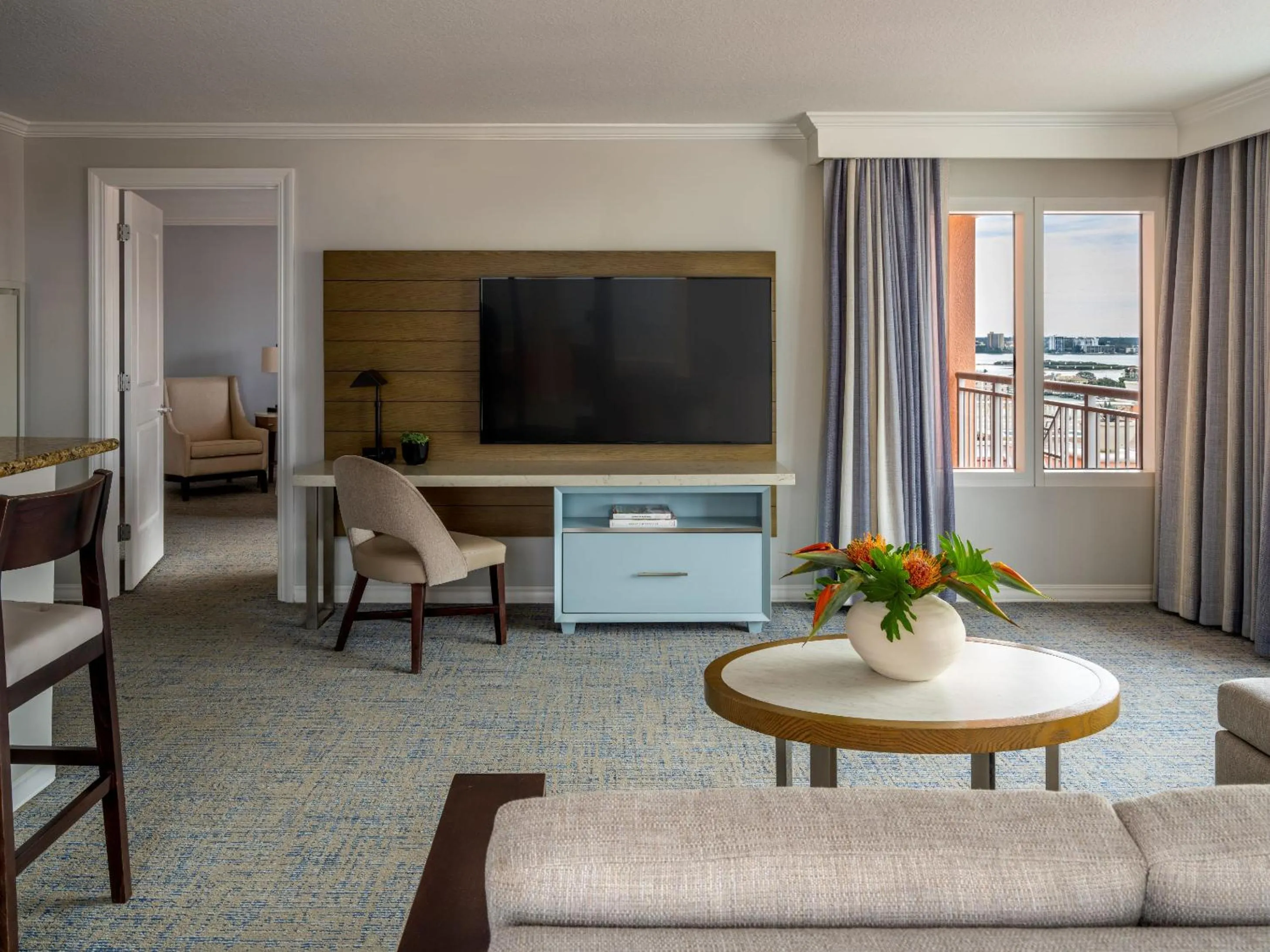 Communal lounge/ TV room in Hyatt Regency Clearwater Beach Resort &amp; Spa