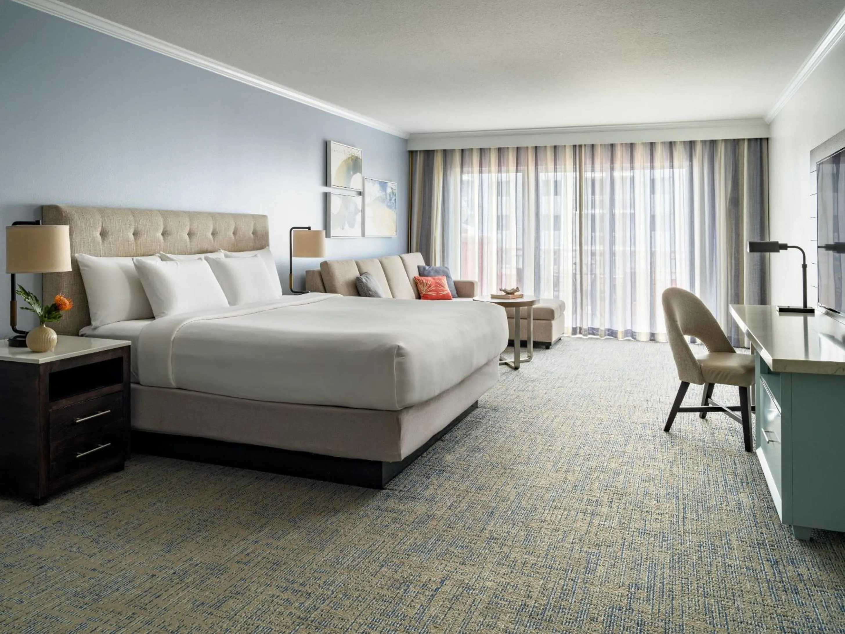 Bed in Hyatt Regency Clearwater Beach Resort &amp; Spa