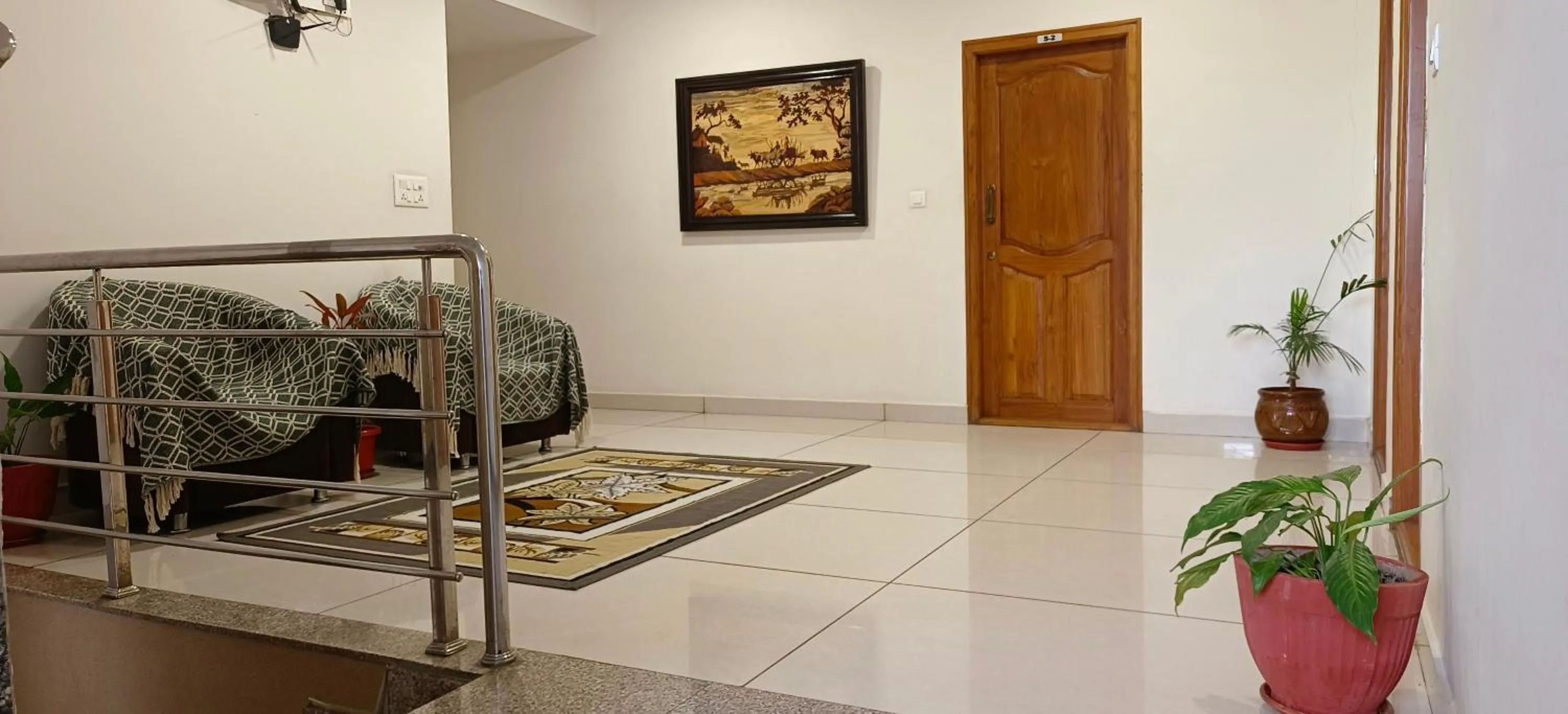 Seating area in Sugamya Corner Guesthouse