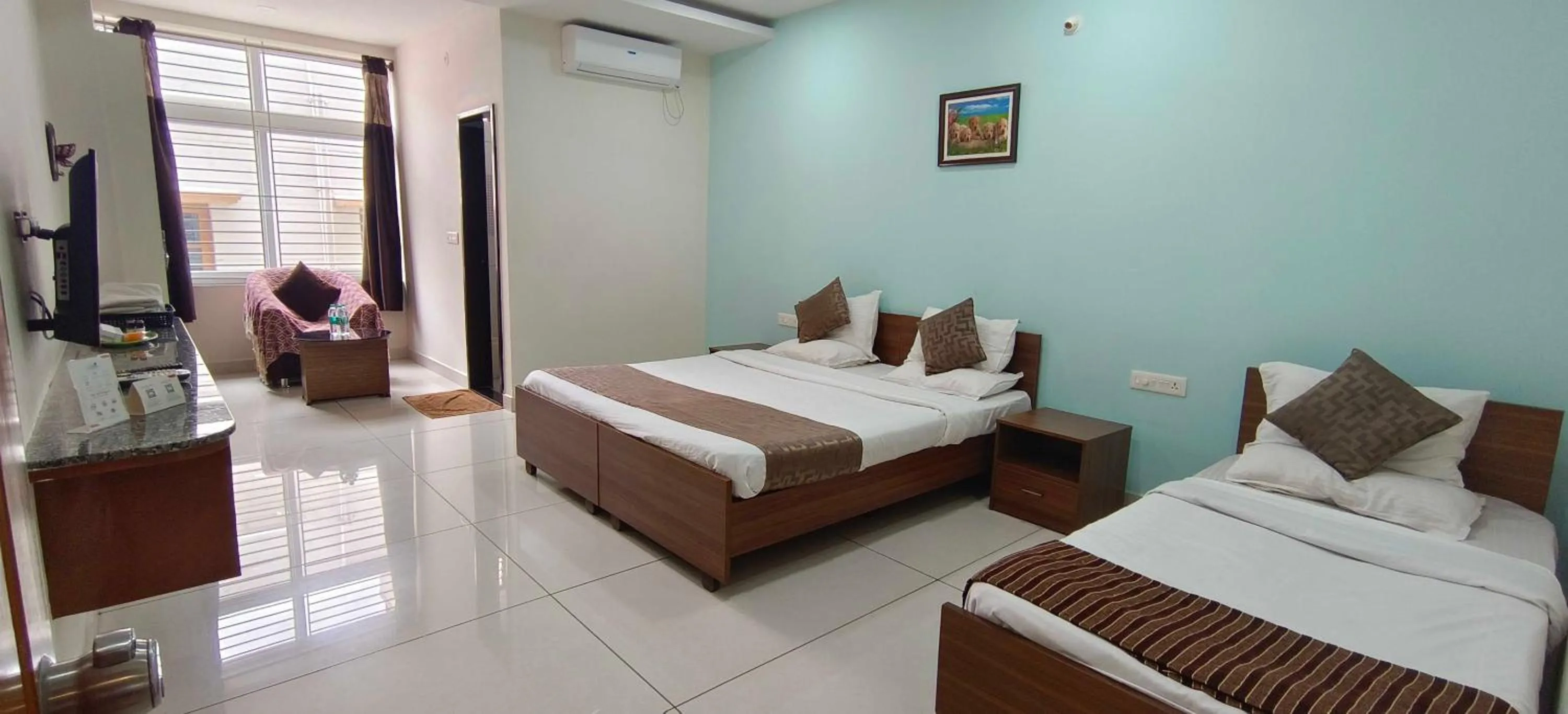 Bed in Sugamya Corner Guesthouse