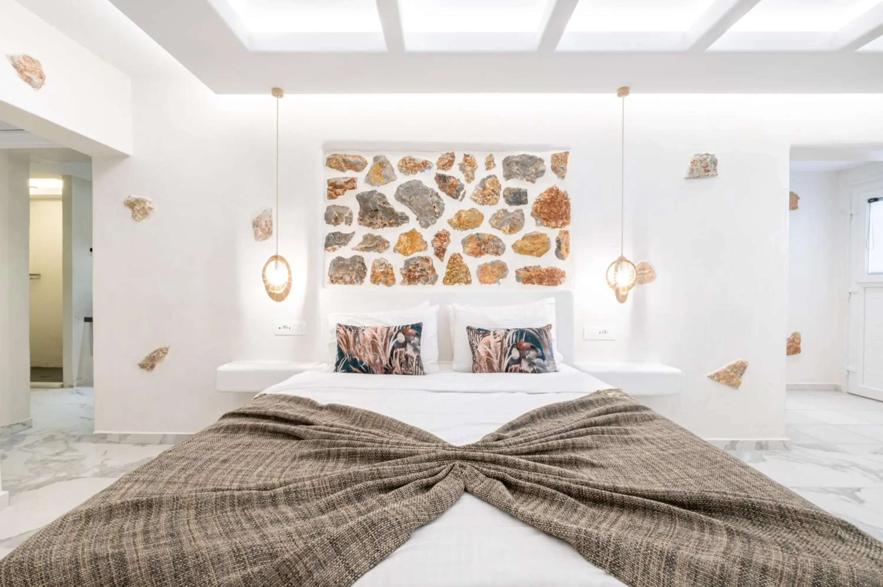 Bed in Liana Beach Hotel & Spa Bed in Liana Beach Hotel & Spa