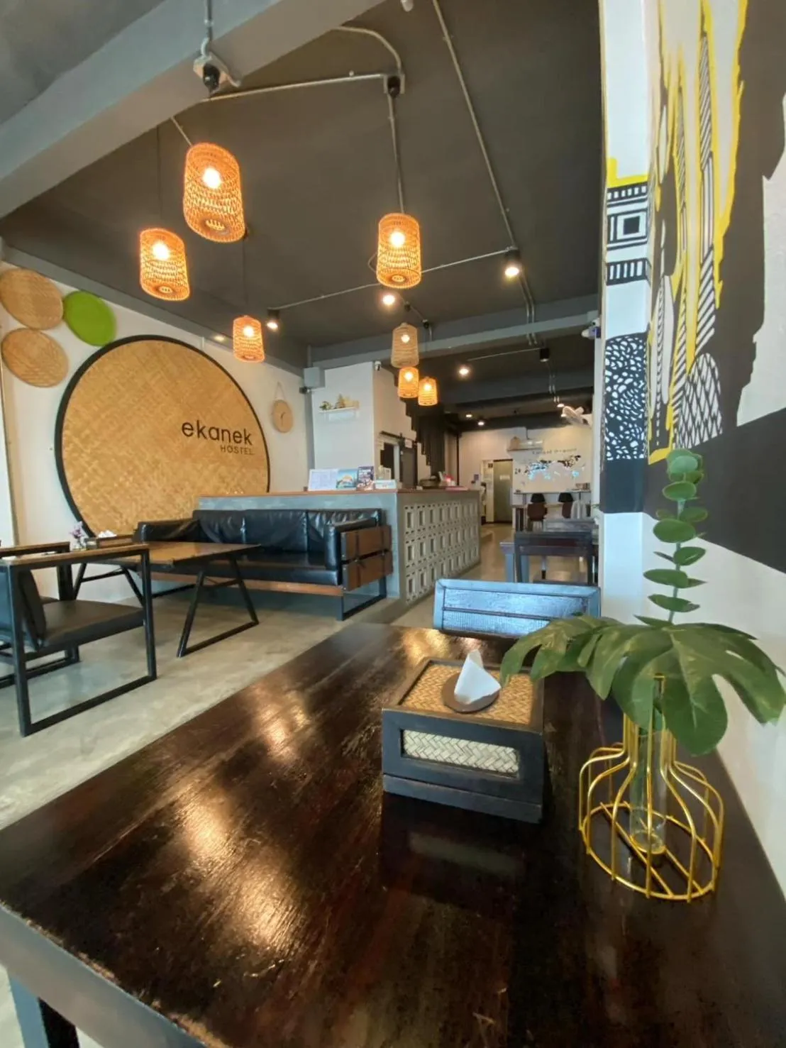 Property building in Ekanek Hostel