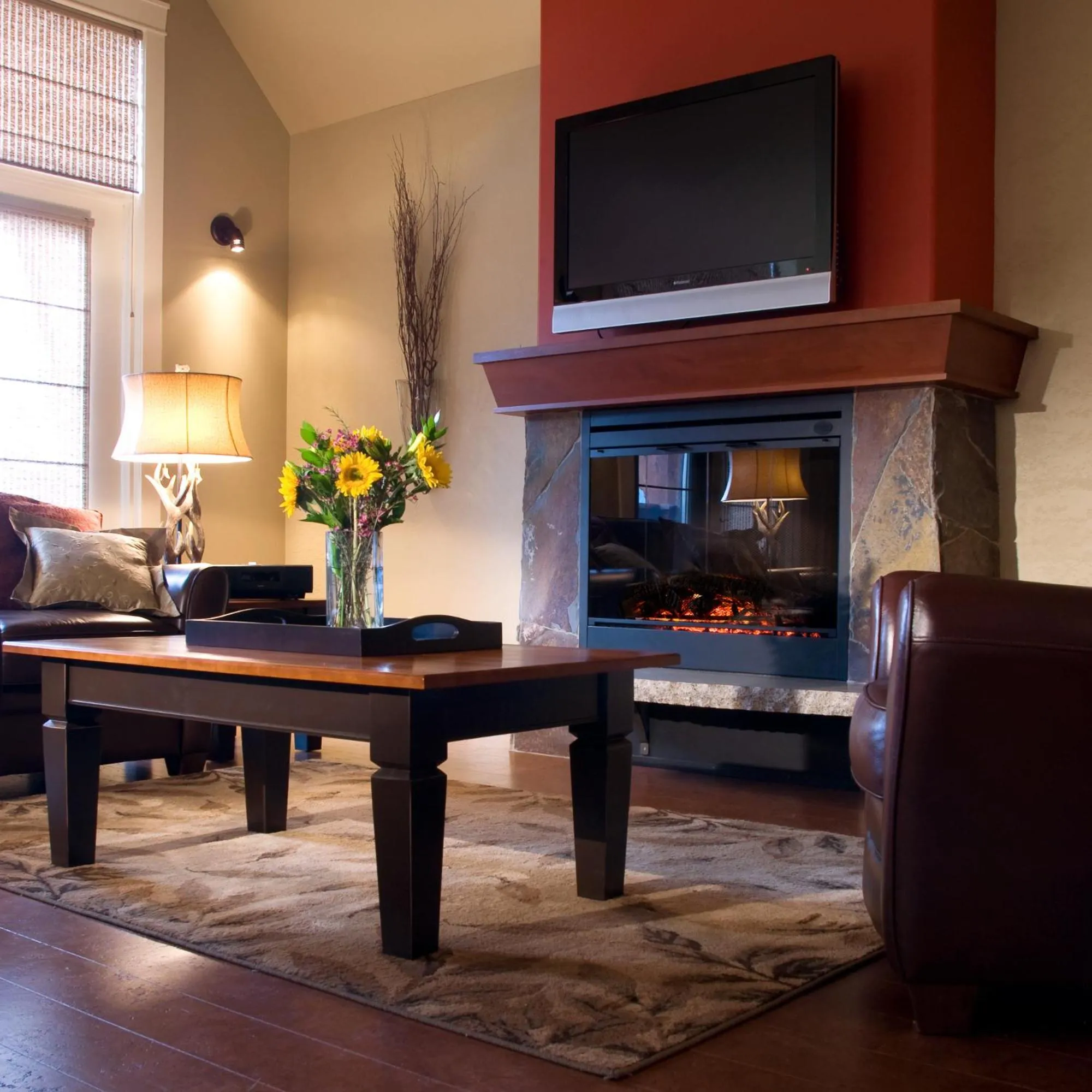 Living room in Bellstar Suites at Solara Resort