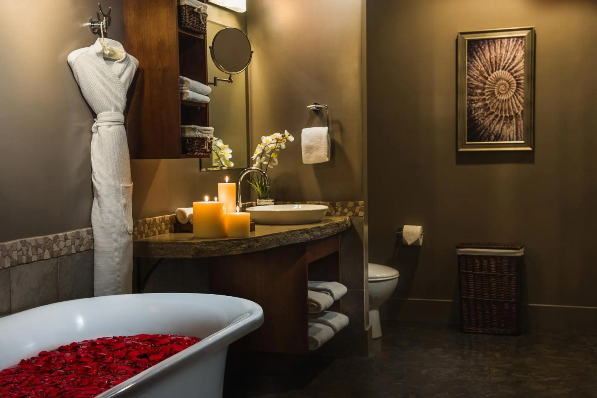 Bathroom in Bellstar Suites at Solara Resort