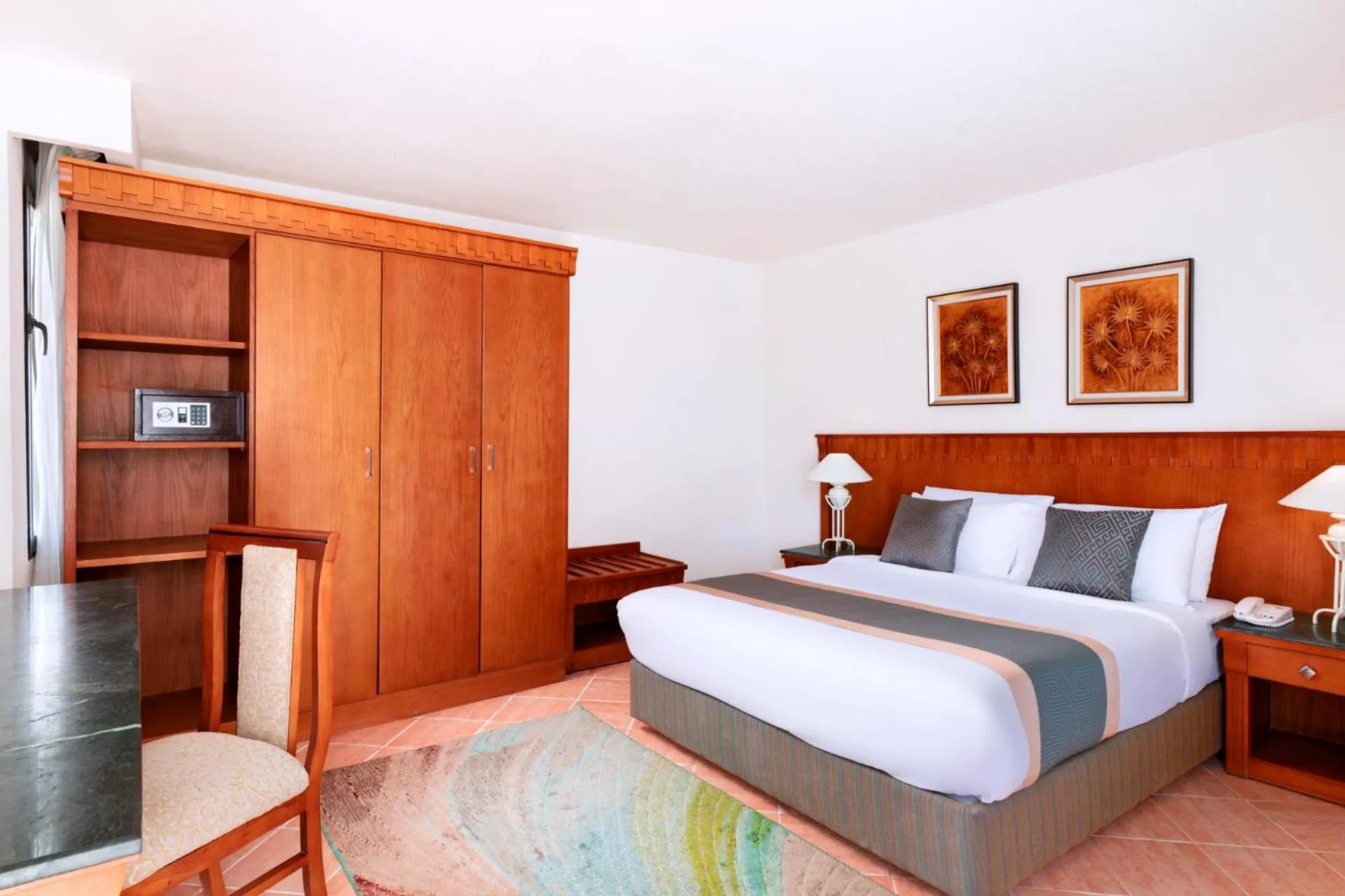 Bed in Albatros Sharm Resort - By Pickalbatros