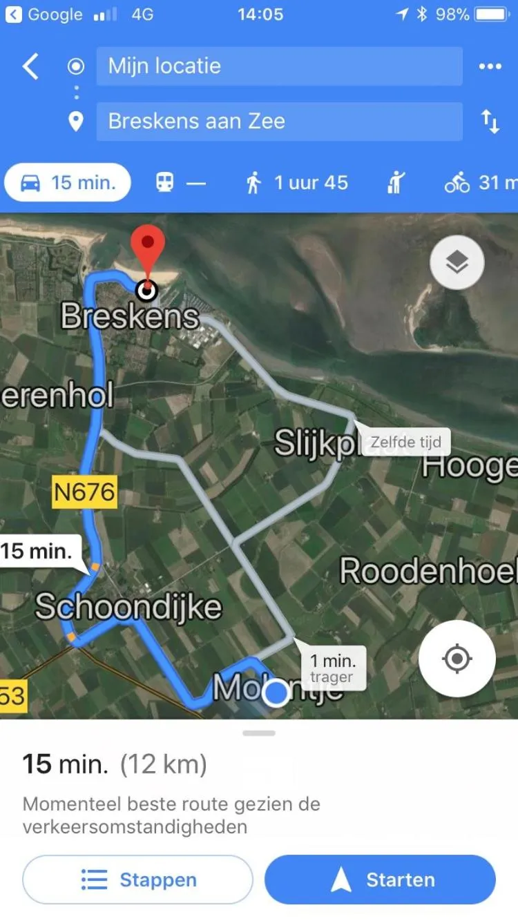 Slapen bij de Zeeuwse Lala