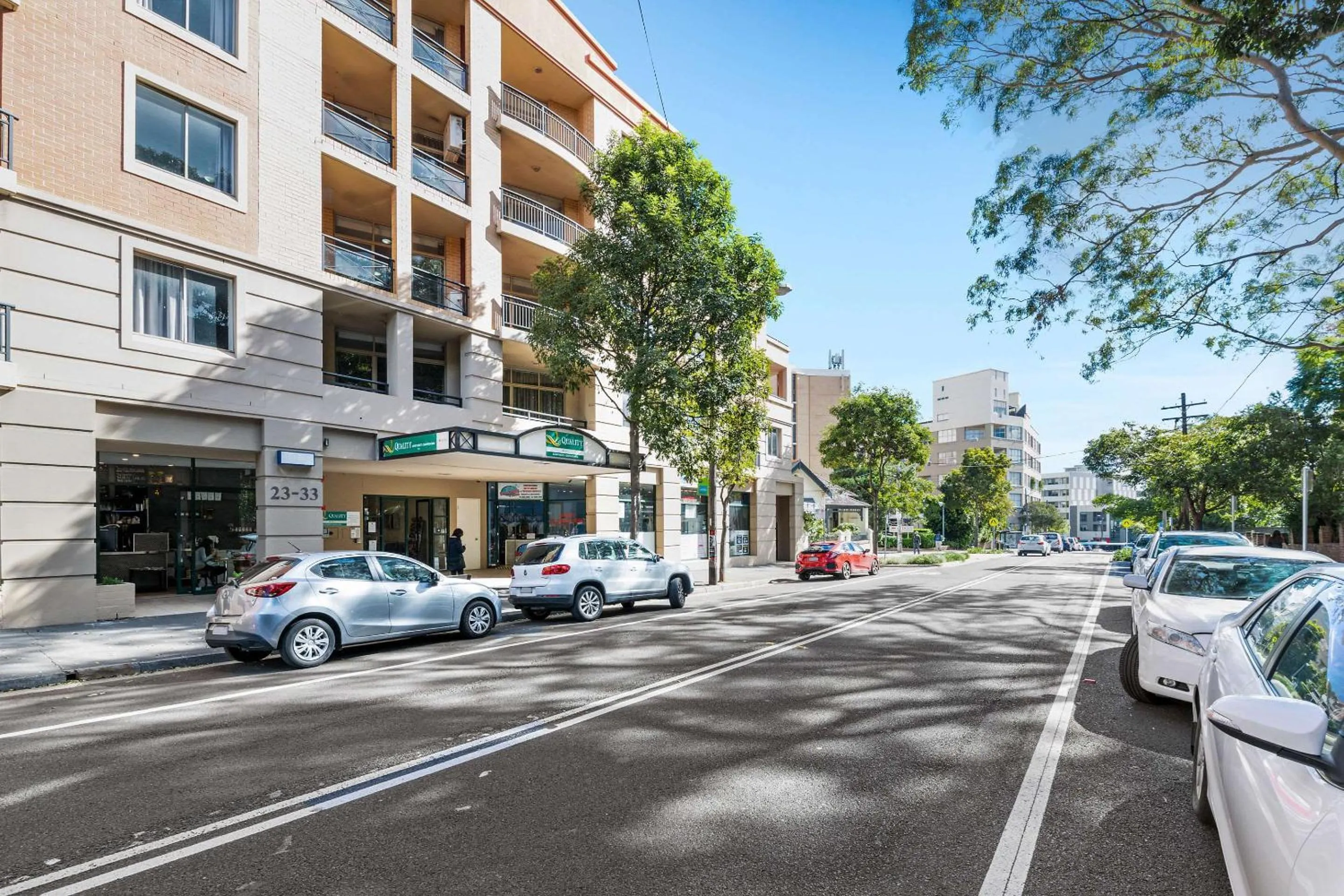 Property building in Quality Apartments Camperdown